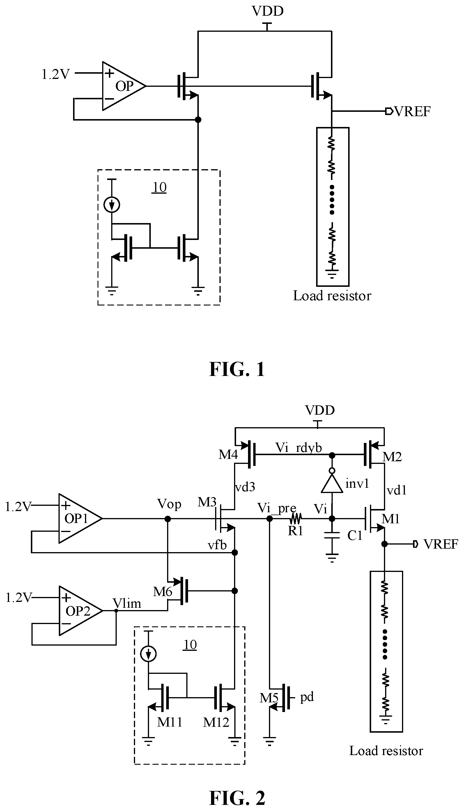Patent US11824549 — Reference voltage buffer circuit — Figure 1