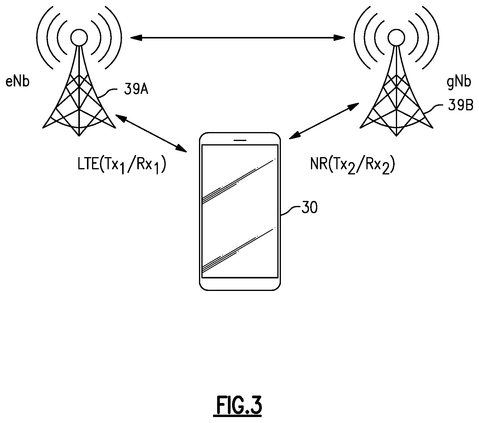 Patent US11824569 Figure 4 – Radio frequency system with tunable filters including tunable filter with mutually coupled inductors