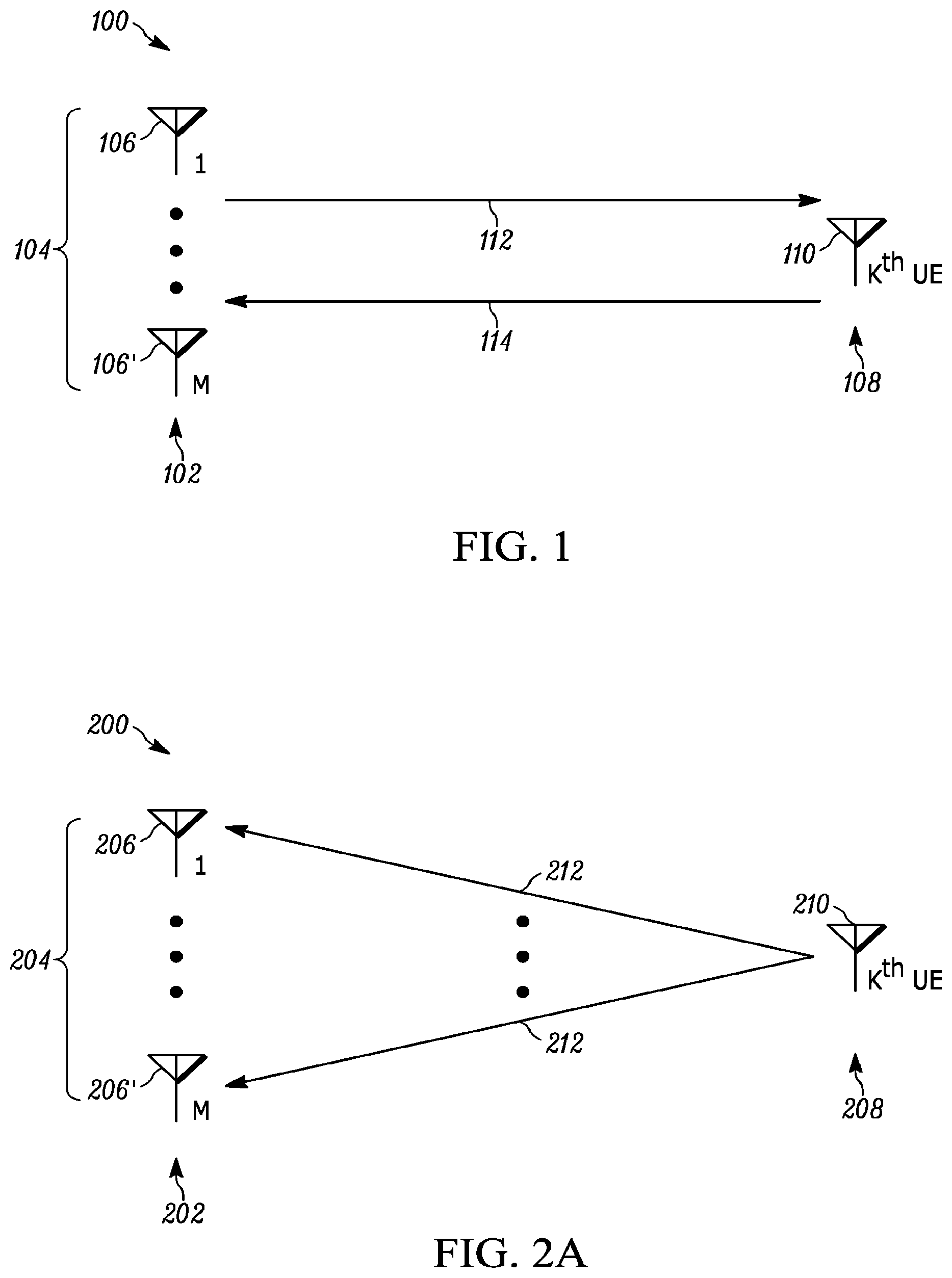Patent US11824602 — System to acquire channel state information for multiple-input and multiple-output systems — Figure 1