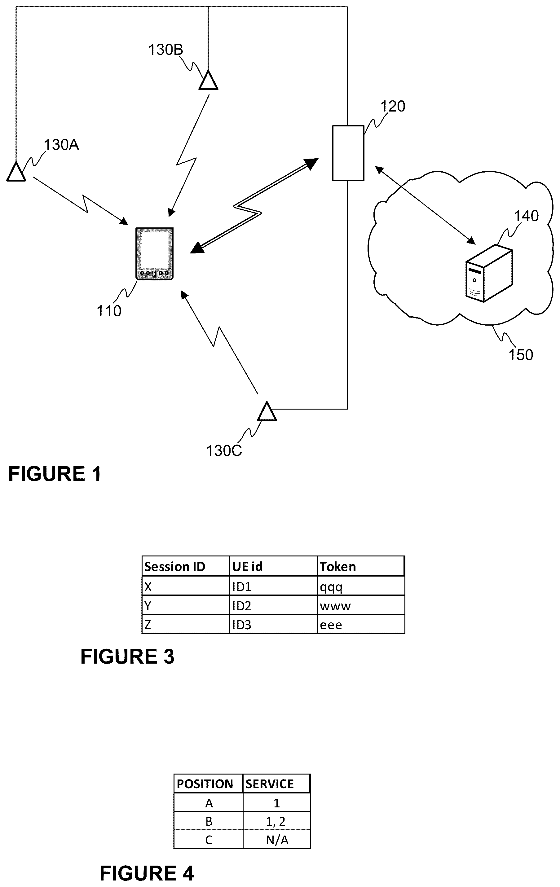 Patent US11824641 — Access to a service — Figure 1
