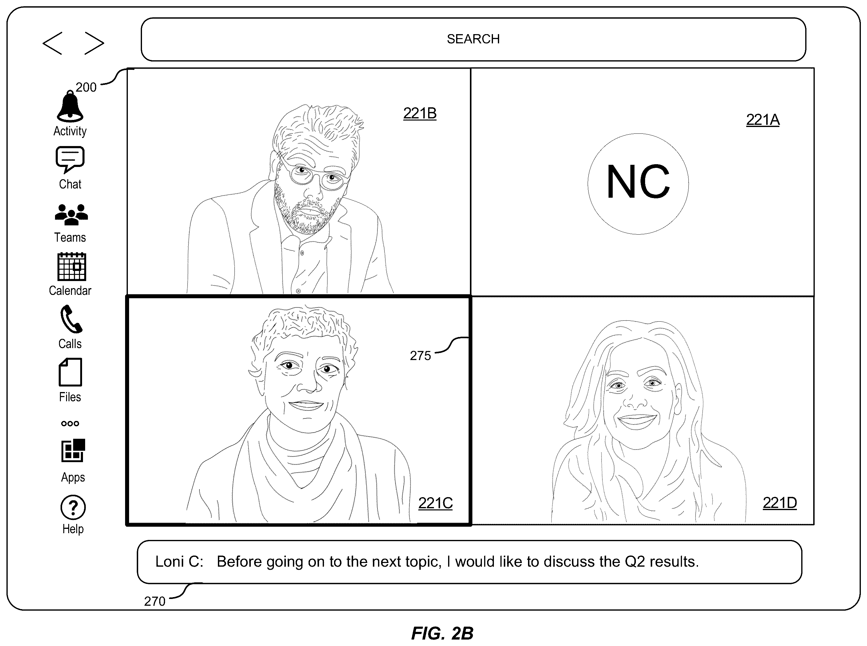 Patent US11824647 Figure 3 – Promotion of users in collaboration sessions