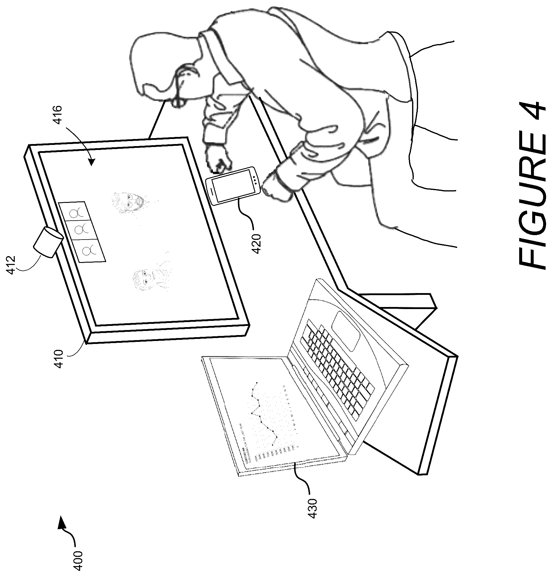 Patent US11824647 Figure 8 – Promotion of users in collaboration sessions