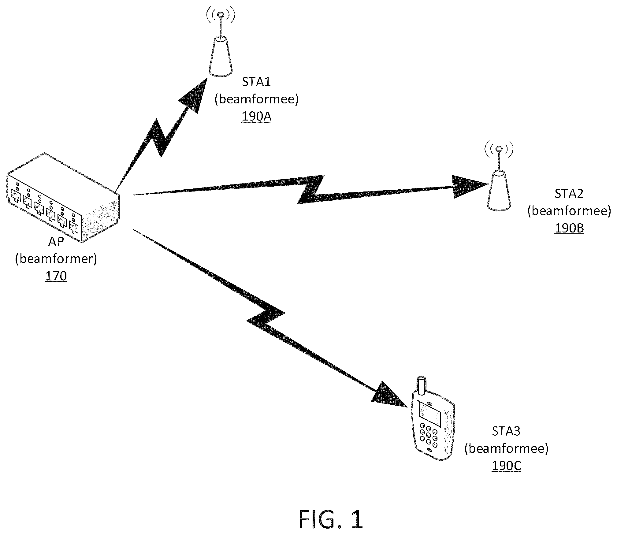Patent US11824664 — Early packet loss detection and feedback — Figure 1