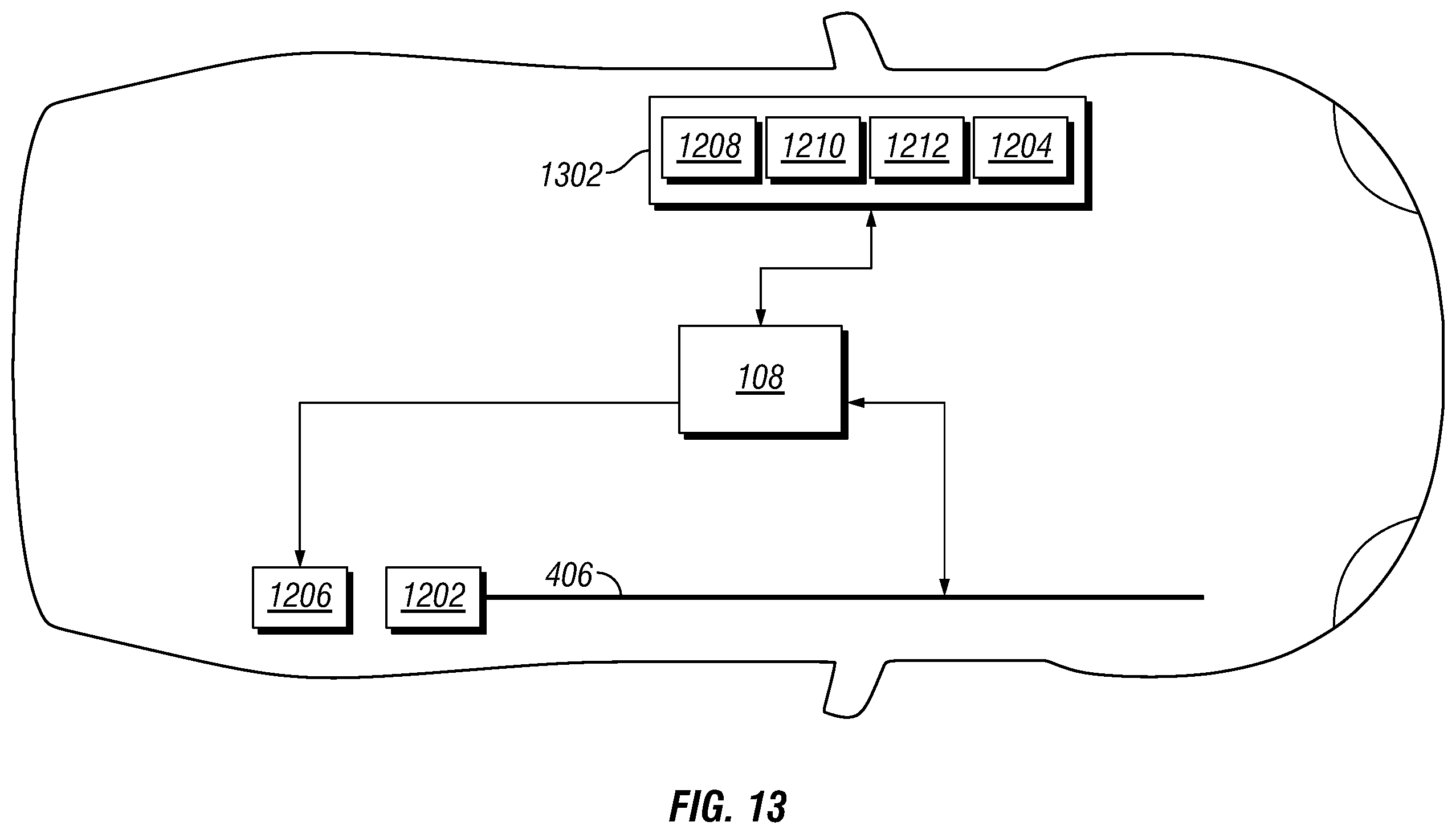 Patent US11824722 Figure 12 – System, method, and apparatus to support mixed network communications on a vehicle