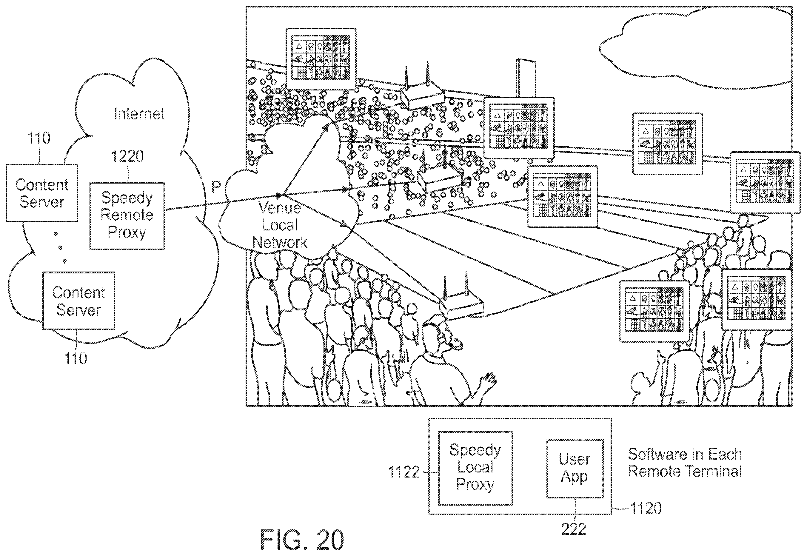 Patent US11824746 Figure 12 – Packet coding based network communication