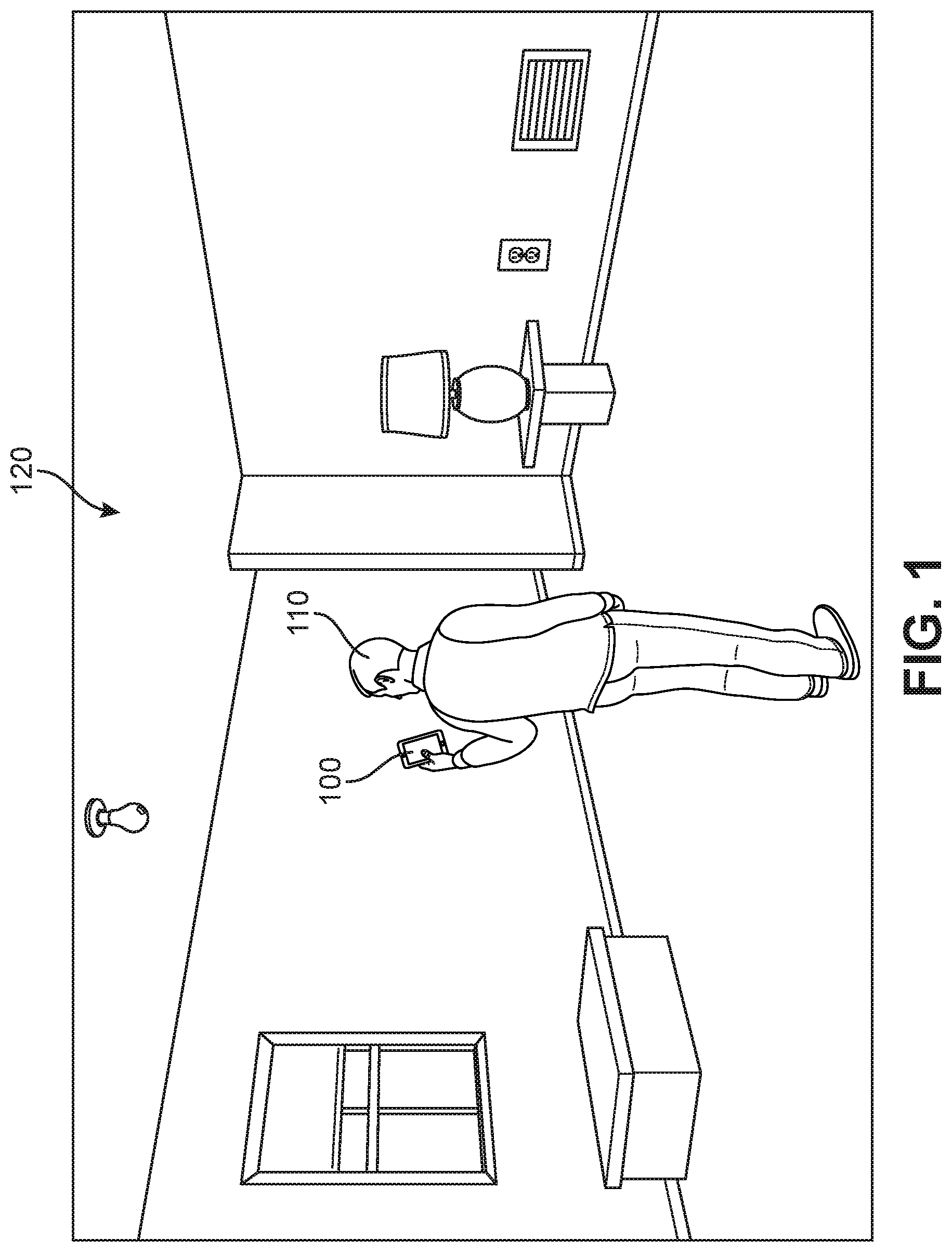 Patent US11824872 — Method and apparatus for anomaly detection for user behavior — Figure 1