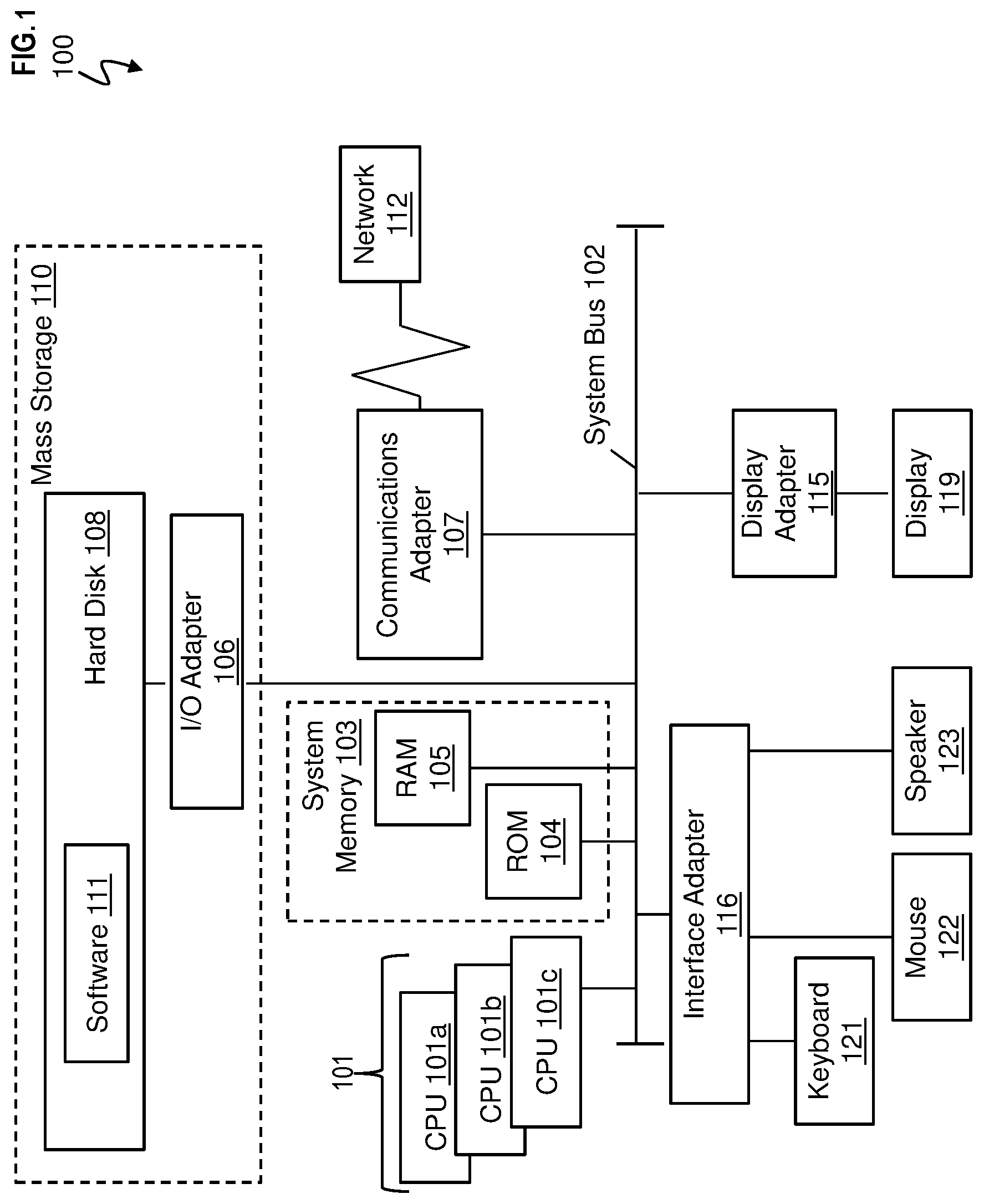 Patent US11824894 — Defense of targeted database attacks through dynamic honeypot database response generation — Figure 1