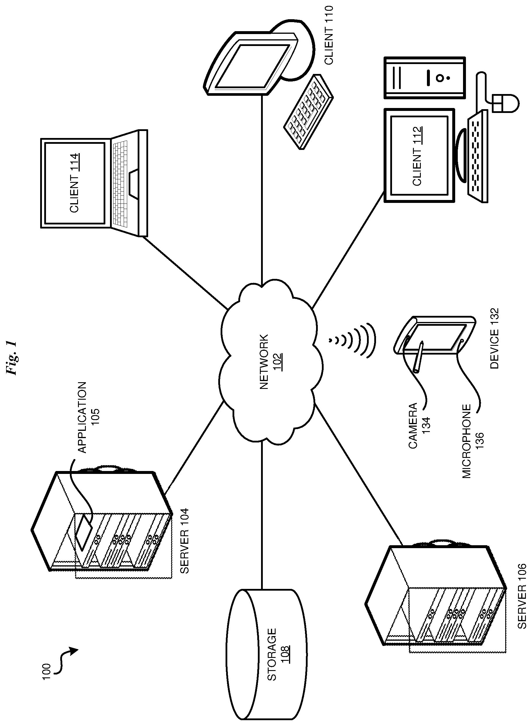 Patent US11824951 — IoT device based habit workflow management — Figure 1