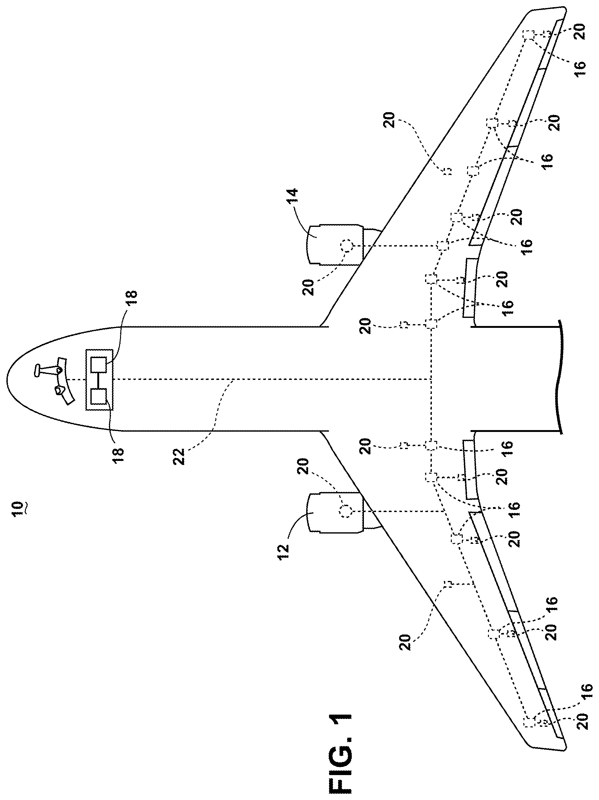Patent US11824964 — Method and system for data transfer on an avionics bus — Figure 1