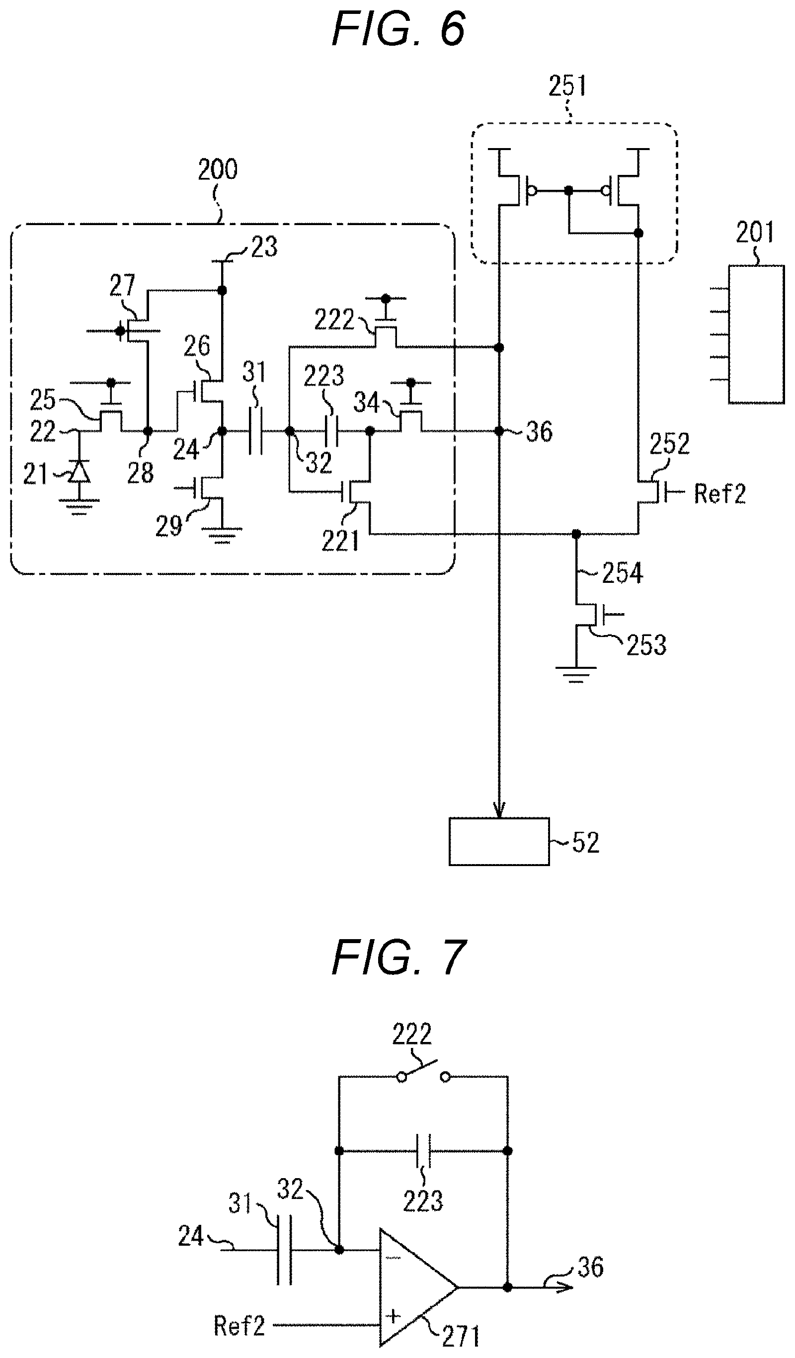 Patent US11832005 Figure 6 – Imaging element