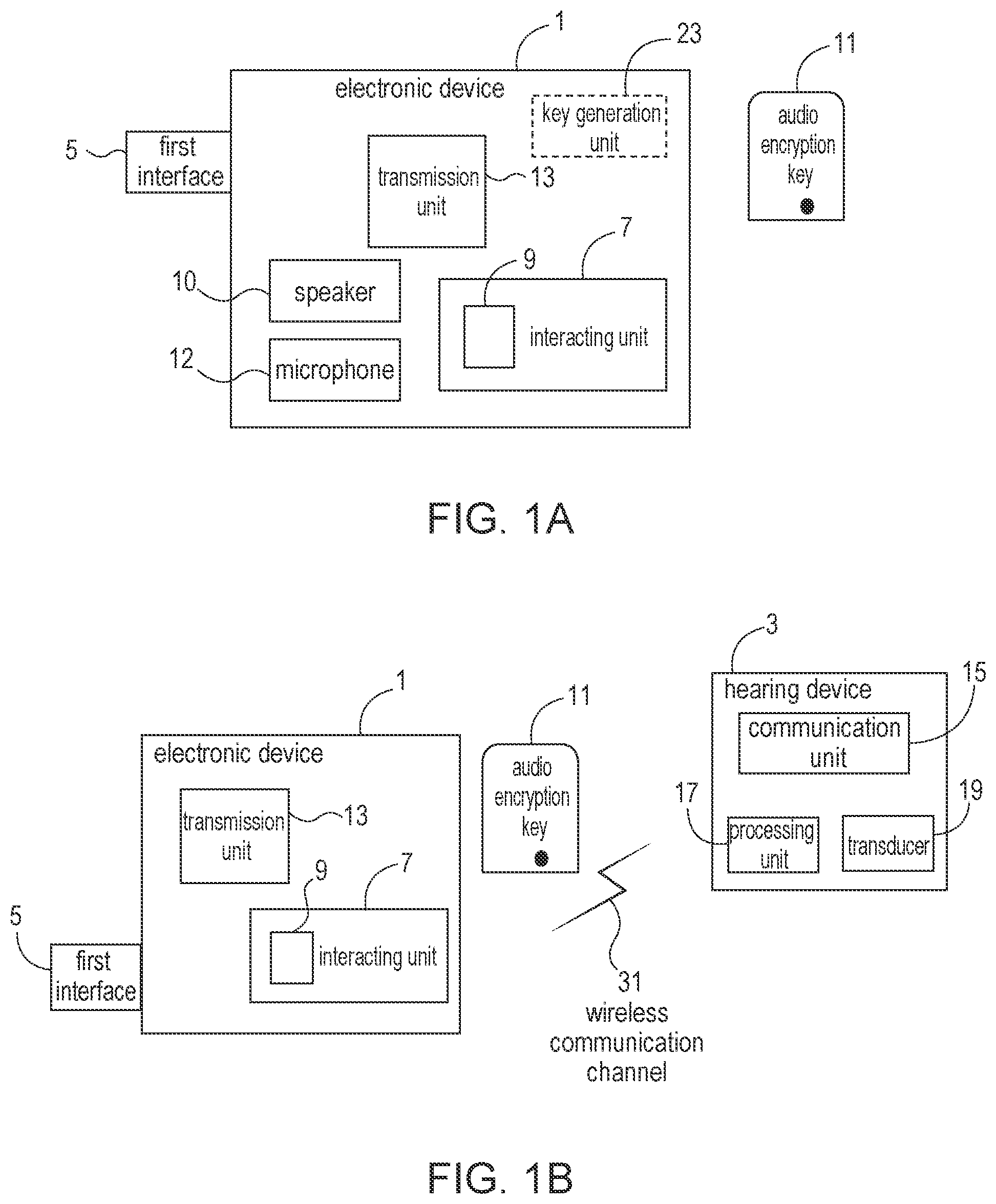 Patent US11832063 — Speakerphone hearing device integration — Figure 1