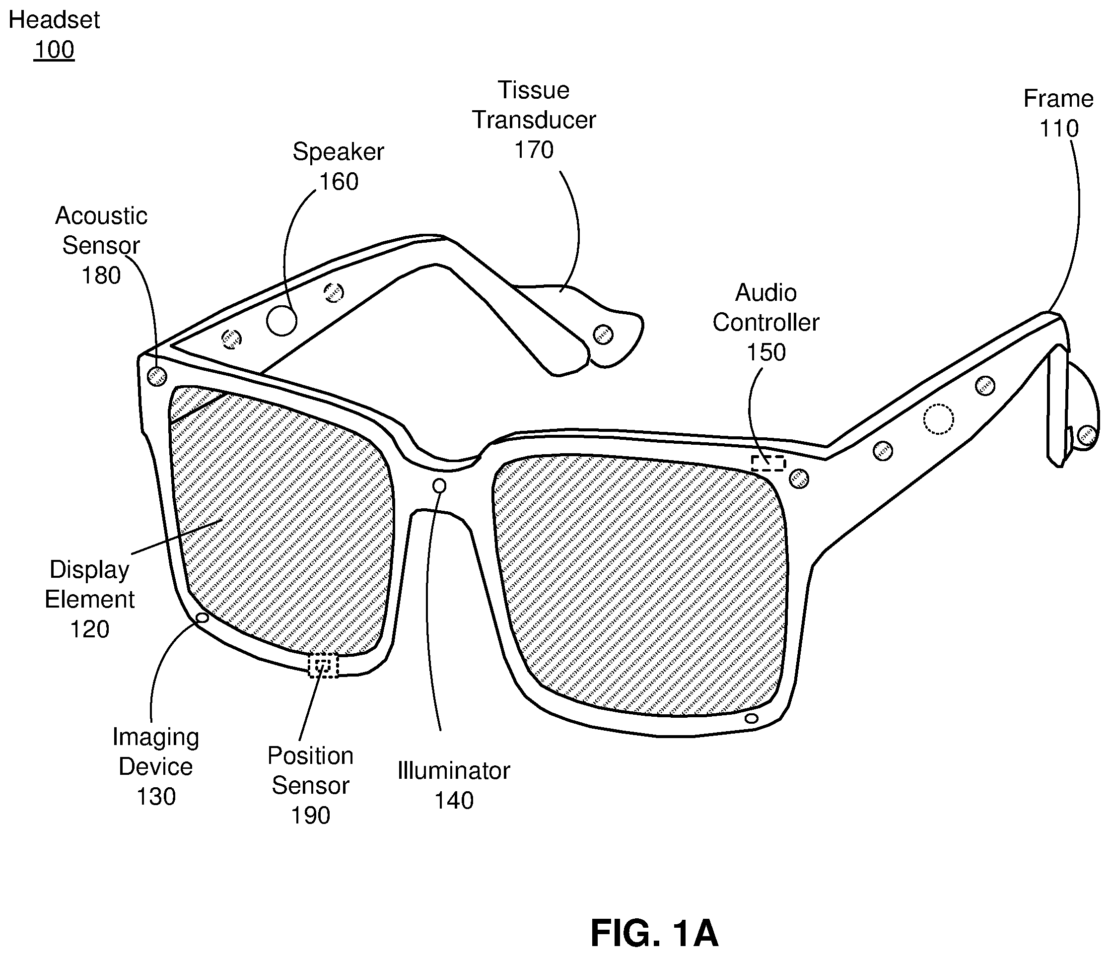 Patent US11832084 — Equalization based on diffuse field representation of head-related transfer function and transducer-specific data — Figure 1