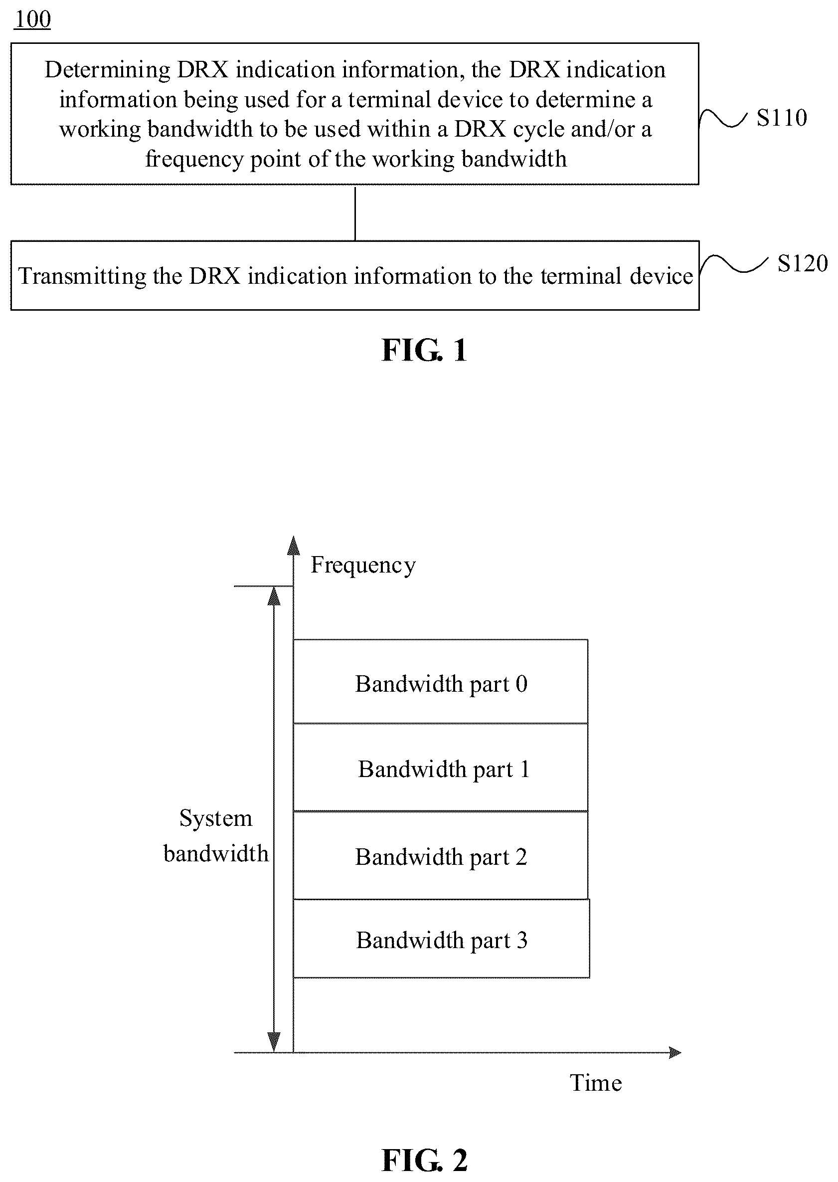 Patent US11832131 — Bandwidth allocation method and apparatus — Figure 1