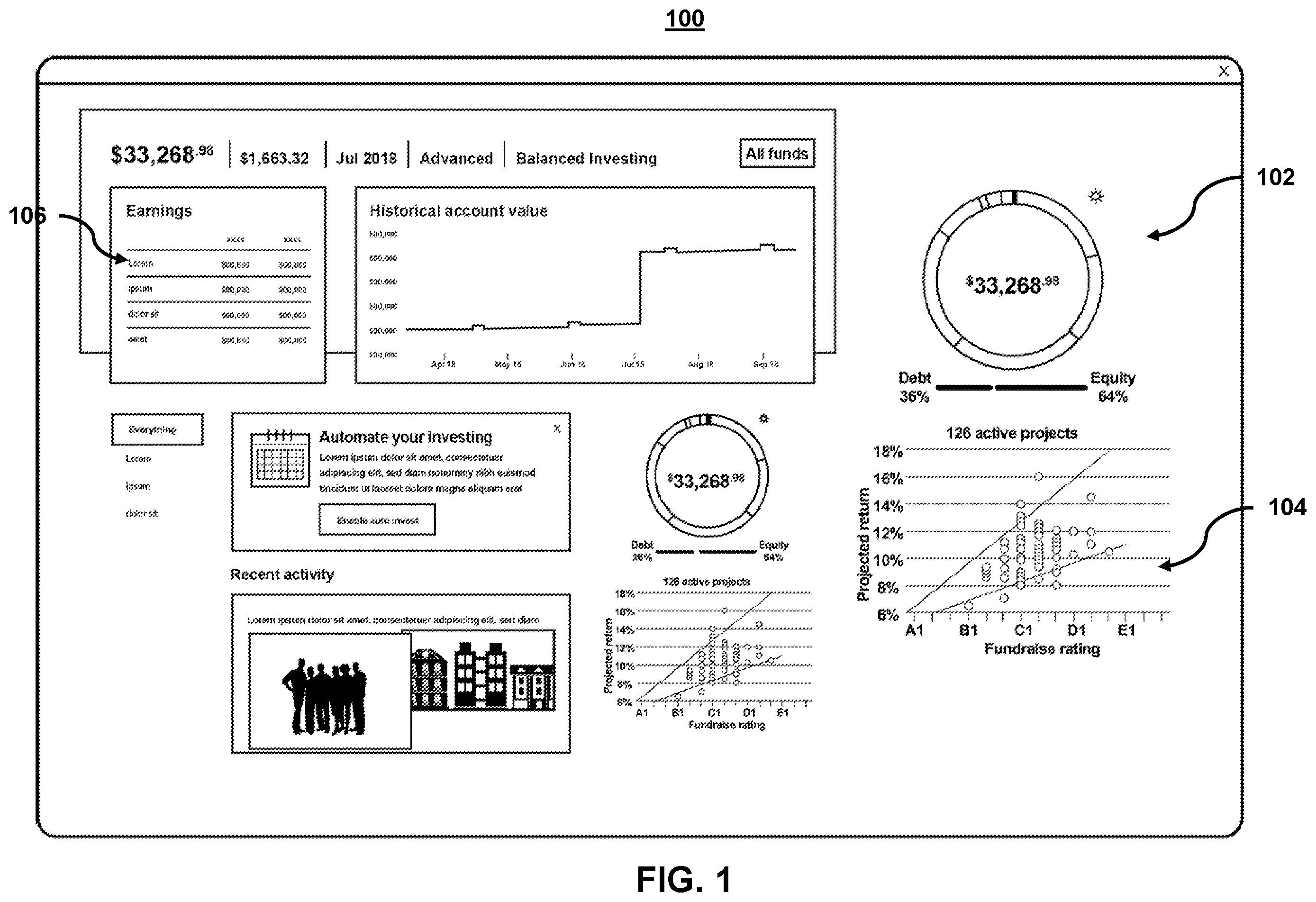 Patent US11832145 — Methods and systems for location-based features using partition mapping — Figure 1