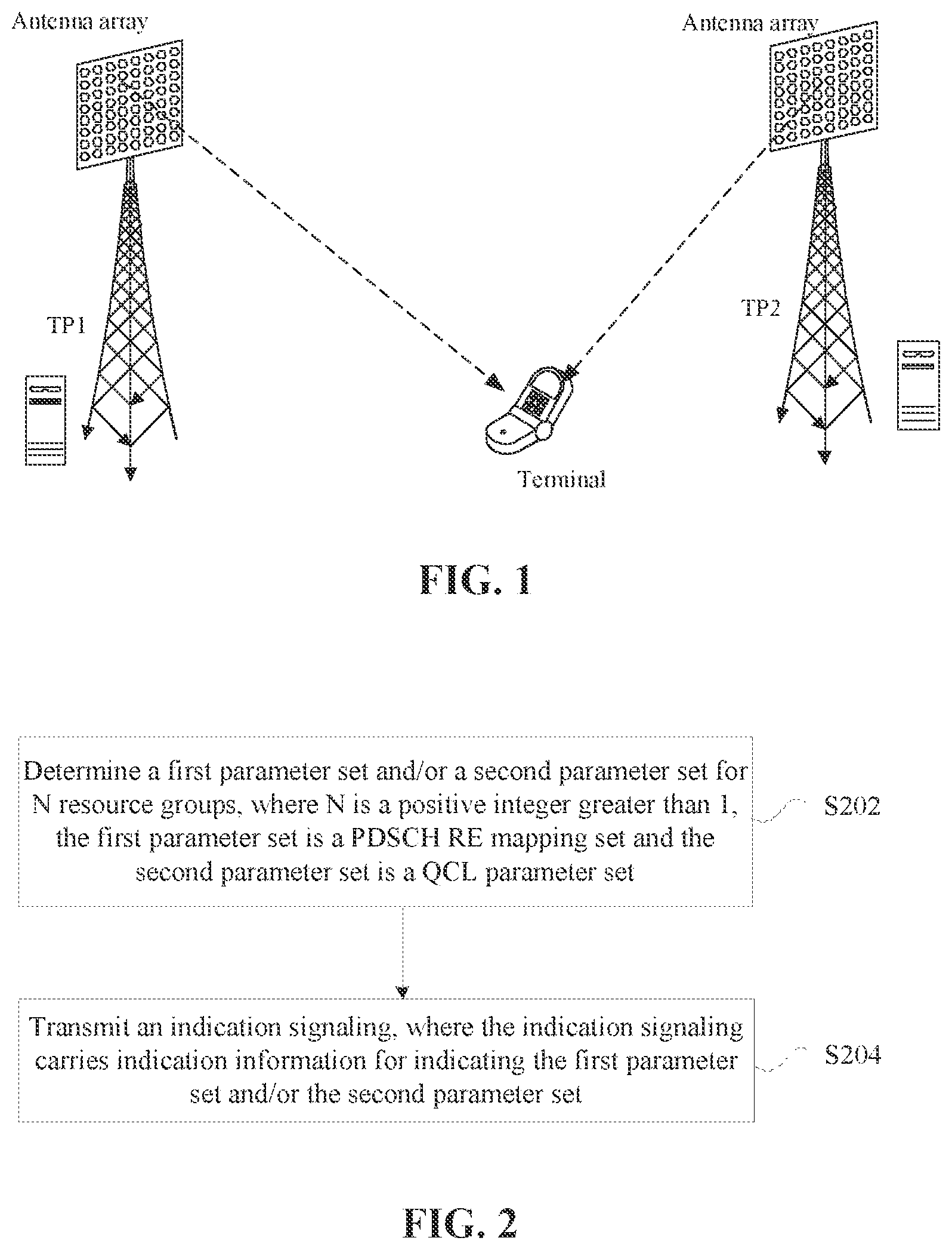 Patent US11832233 Figure 1 – Signaling transmitting and receiving methods, device, network-side device, terminal and storage medium