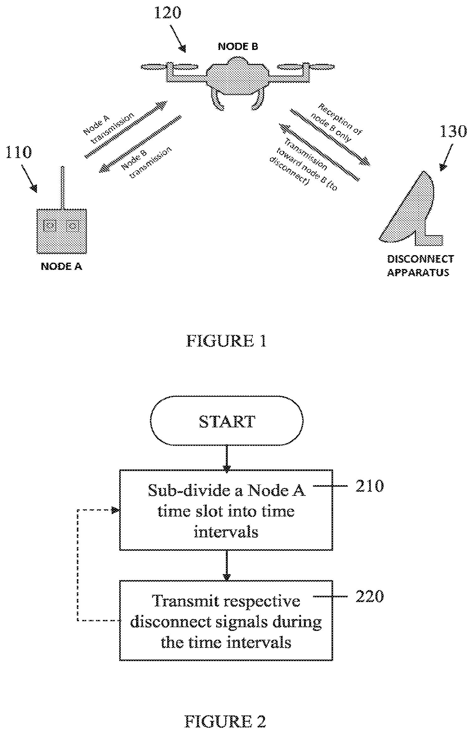 Patent US11832290 — Interfering in time-division duplex communication — Figure 1