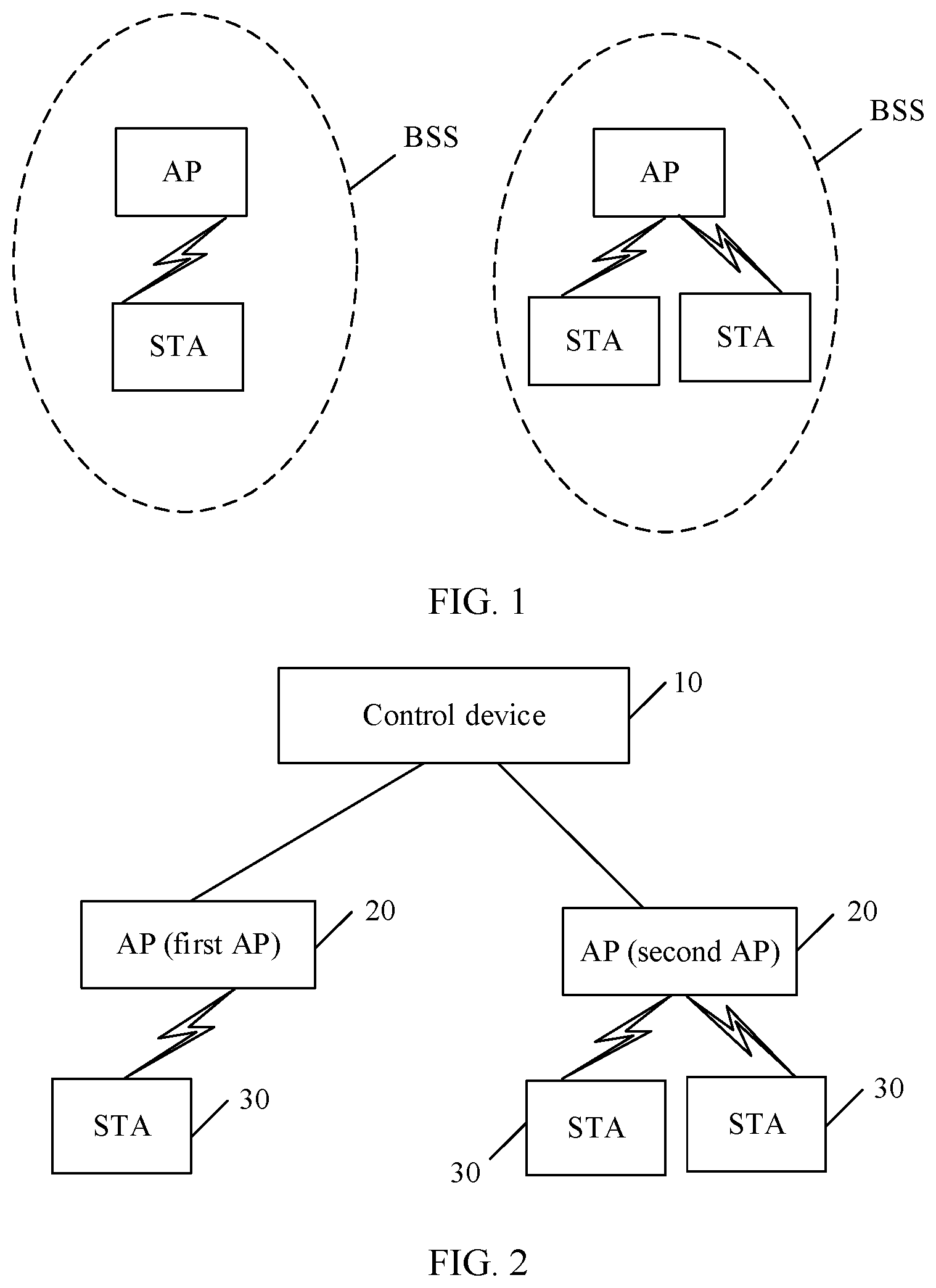 Patent US11832305 — Parallel transmission method and apparatus — Figure 1