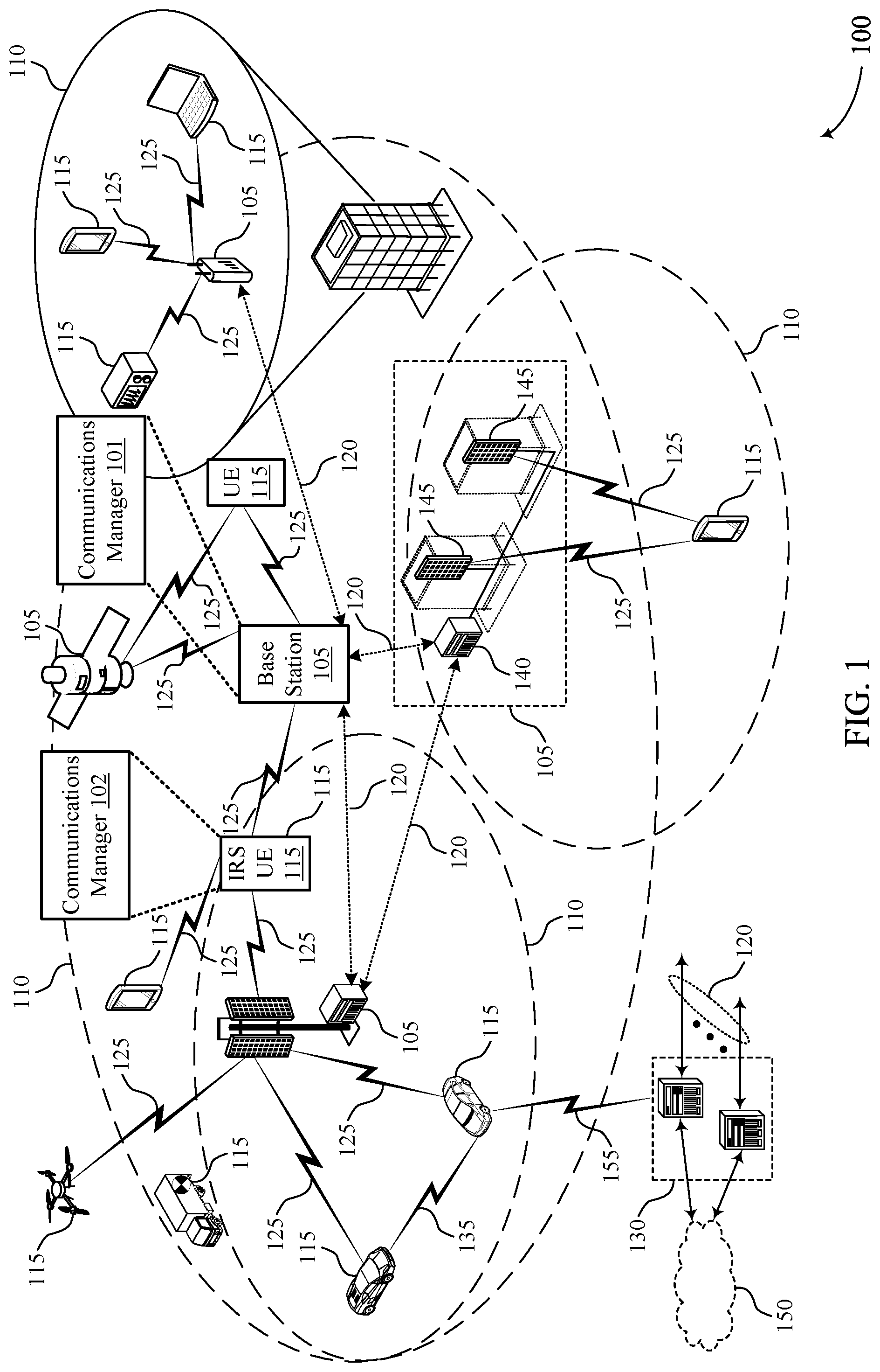 Patent US11832328 — Control link for low-power and simplified transceiver — Figure 1