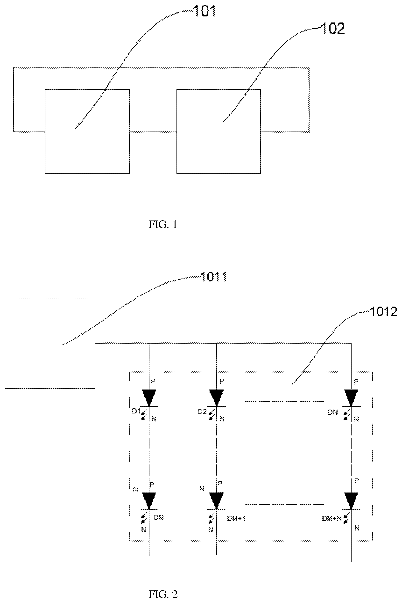 Patent US11832362 — Backlight driving circuit and display device — Figure 1