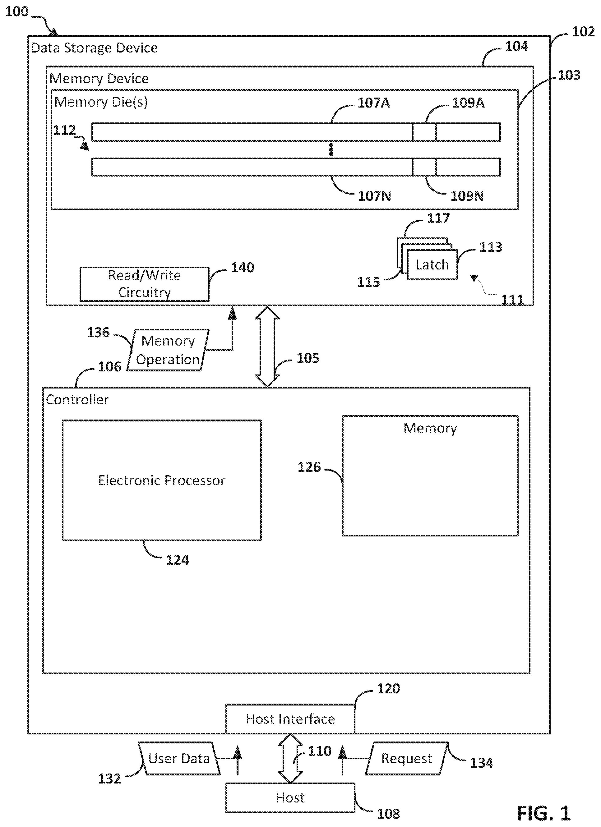 Patent US11832383 — Shared vias for differential pair trace routing — Figure 1