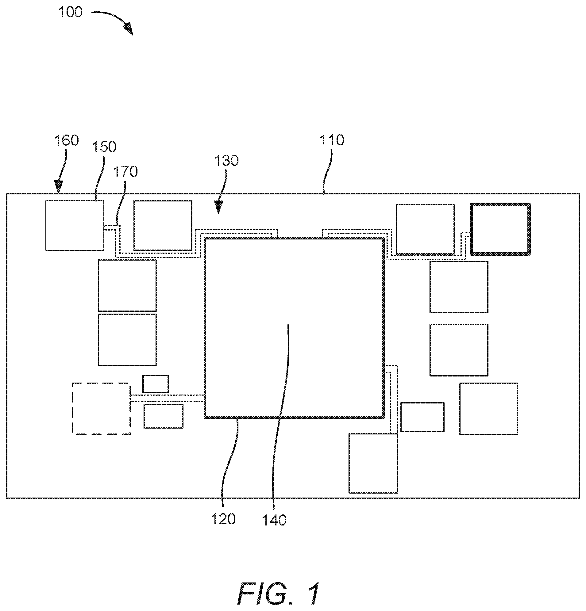 Patent US11832391 — Terminal connection routing and method the same — Figure 1