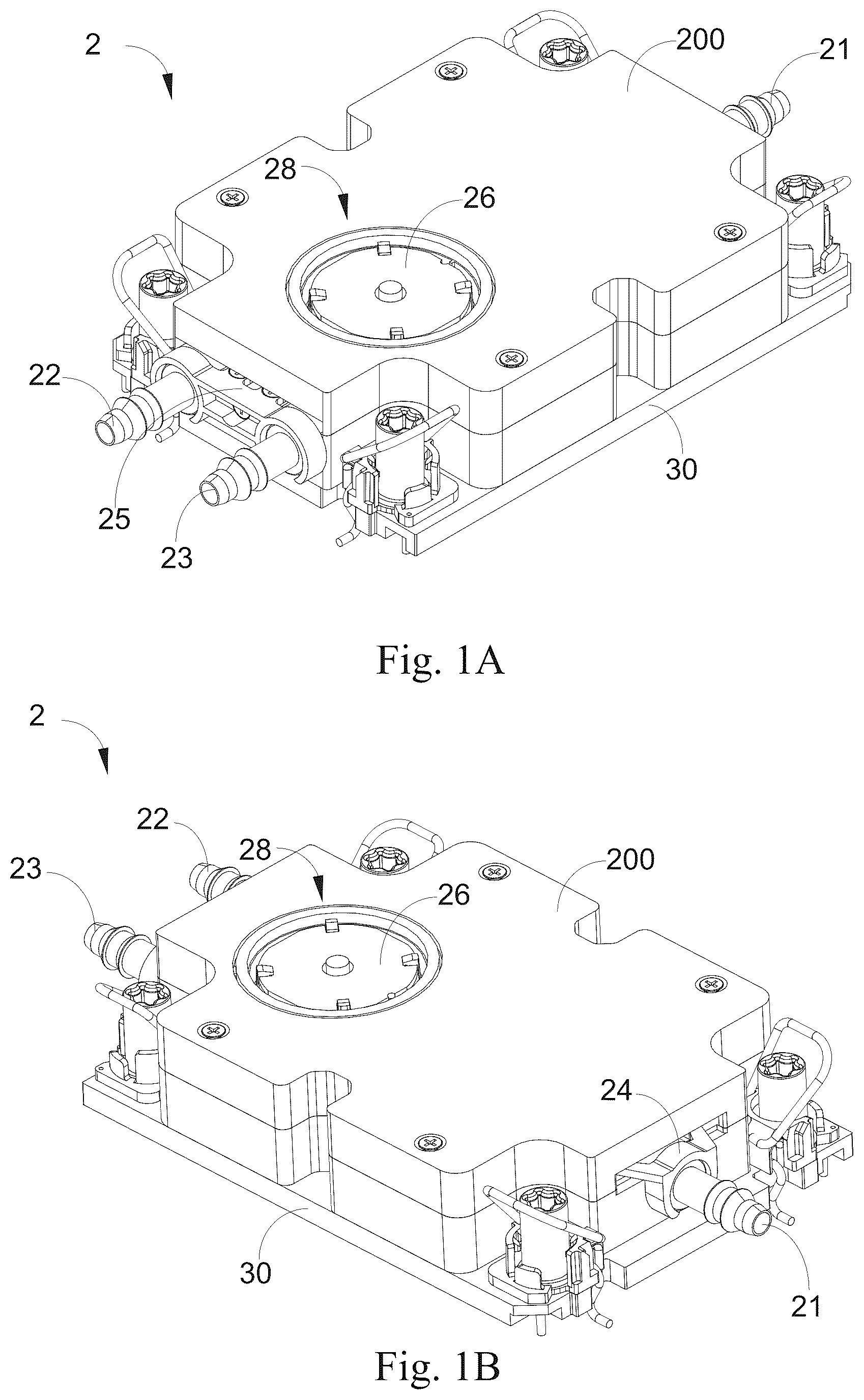 Patent US11832418 — Liquid cooling module and its liquid cooling head — Figure 1