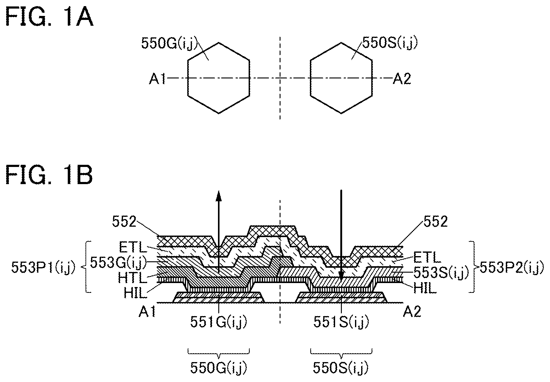 Patent US11832464 — Functional panel, display device, input/output device, and data processing device — Figure 1
