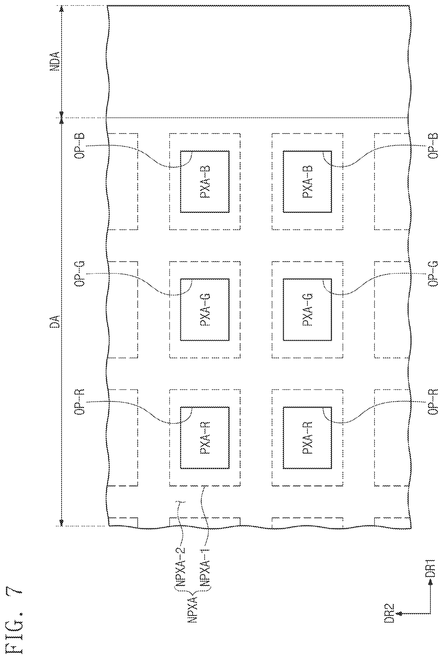 Patent US11832497 Figure 11 – Flexible display device