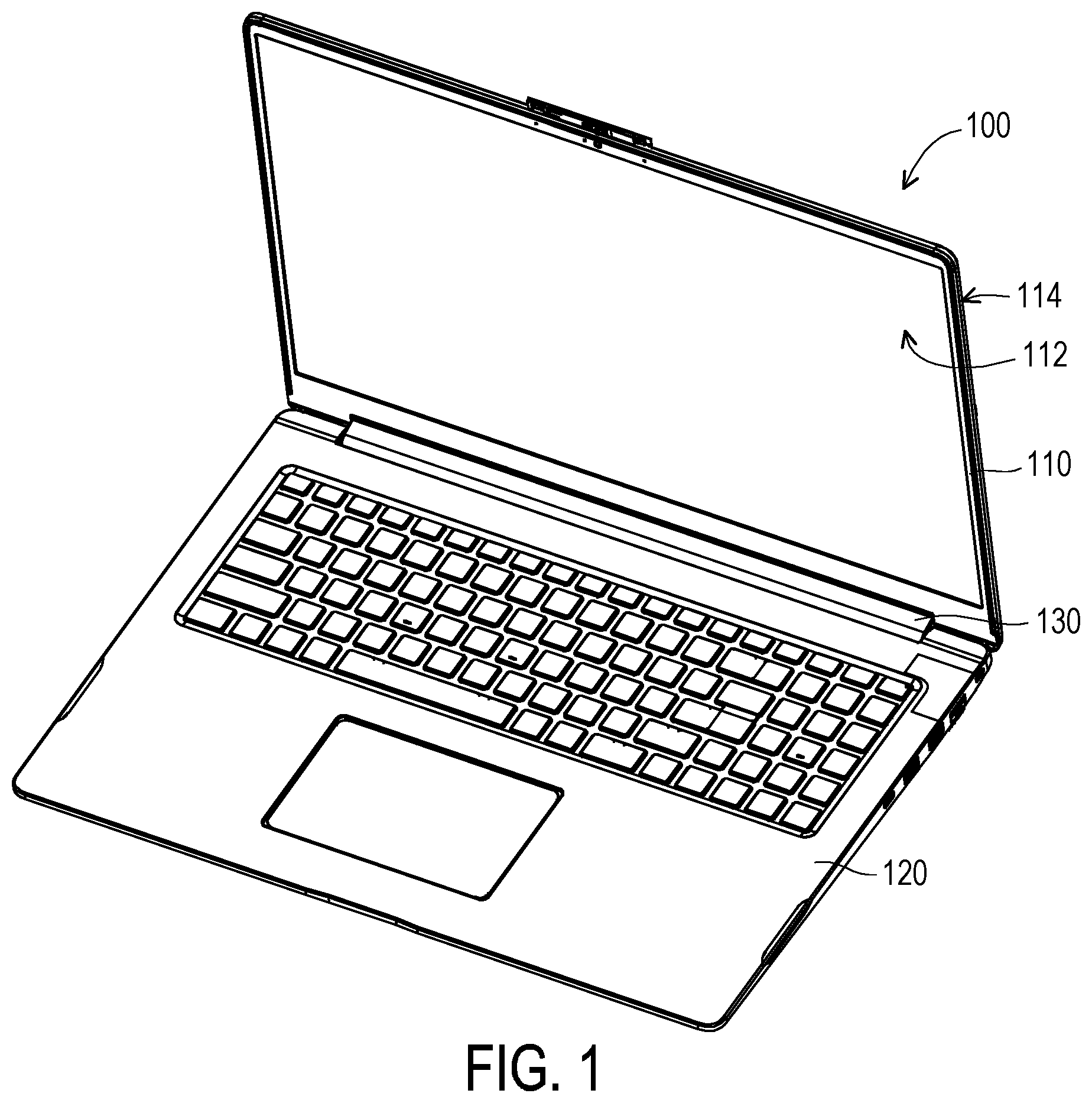Patent US11836014 — Electronic device — Figure 1