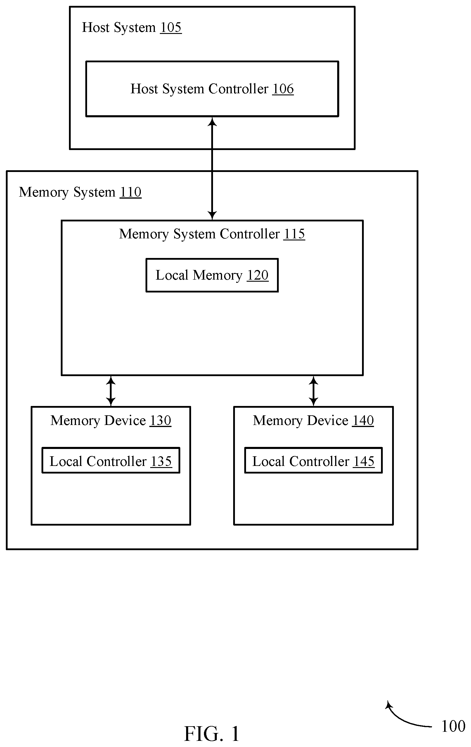 Patent US11836077 — Dynamically tuning host performance booster thresholds — Figure 1