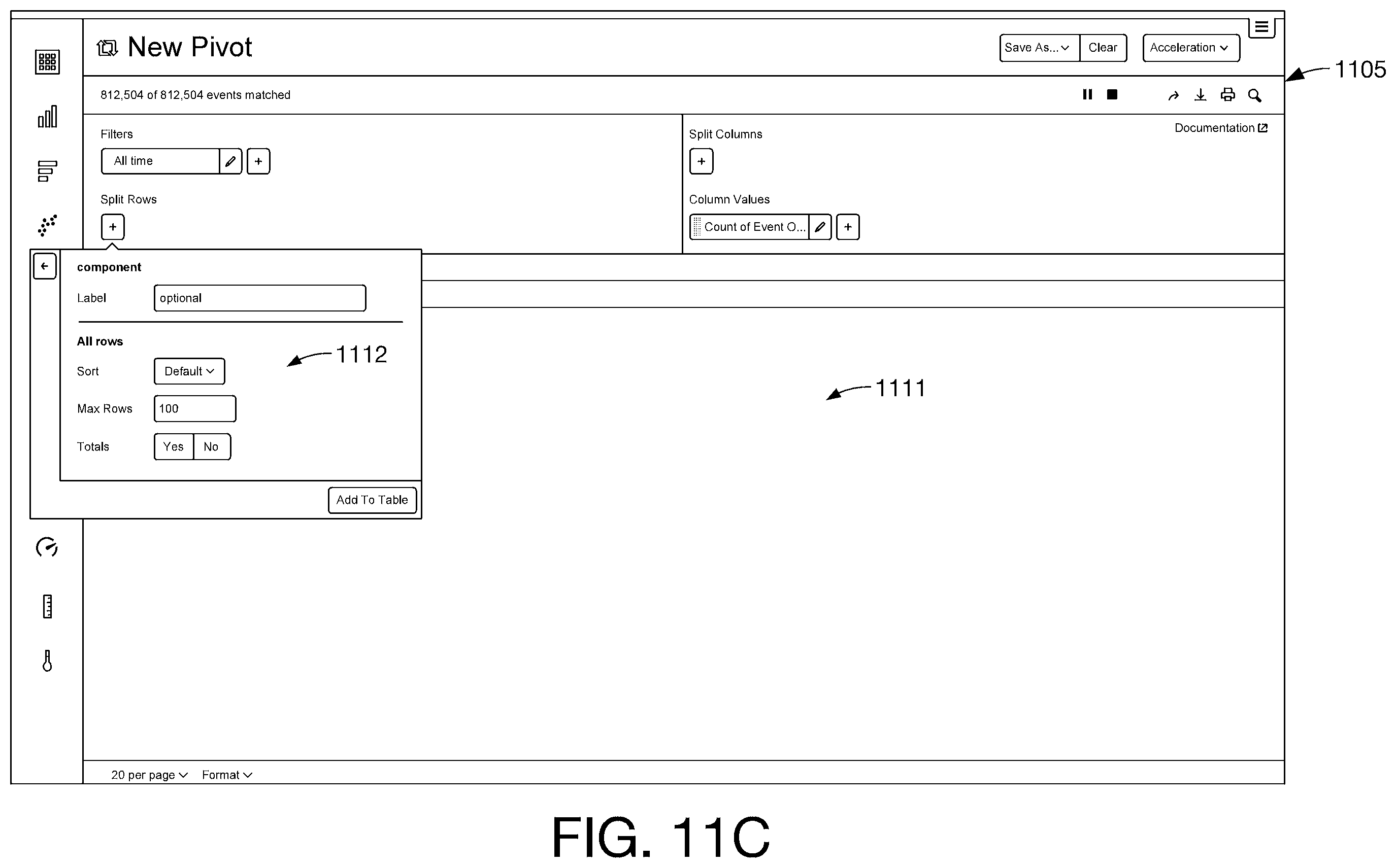 Patent US11836148 Figure 18 – Data source correlation user interface