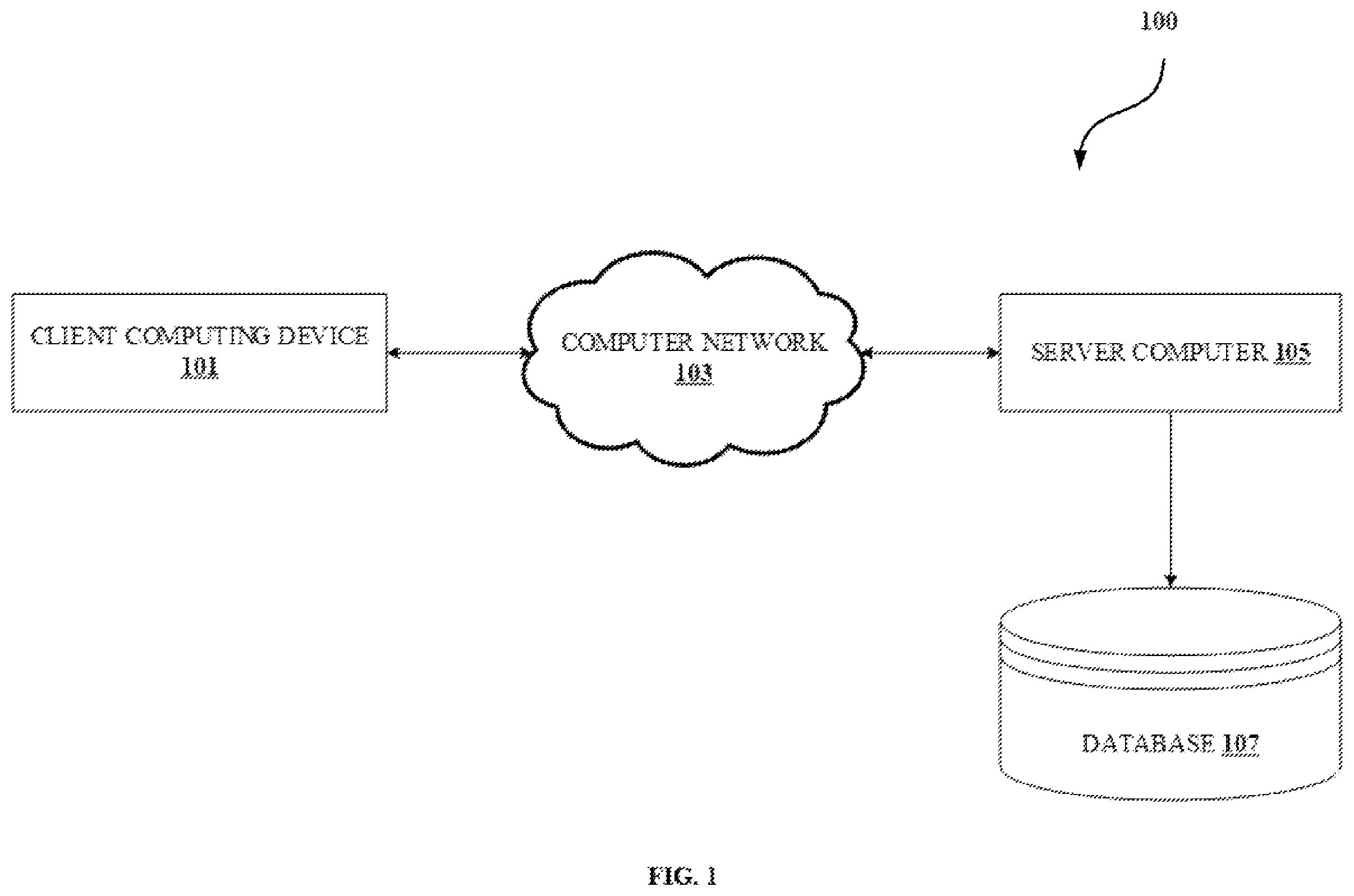 Patent US11836157 — Partitioning a temporal graph for distributed storage — Figure 1