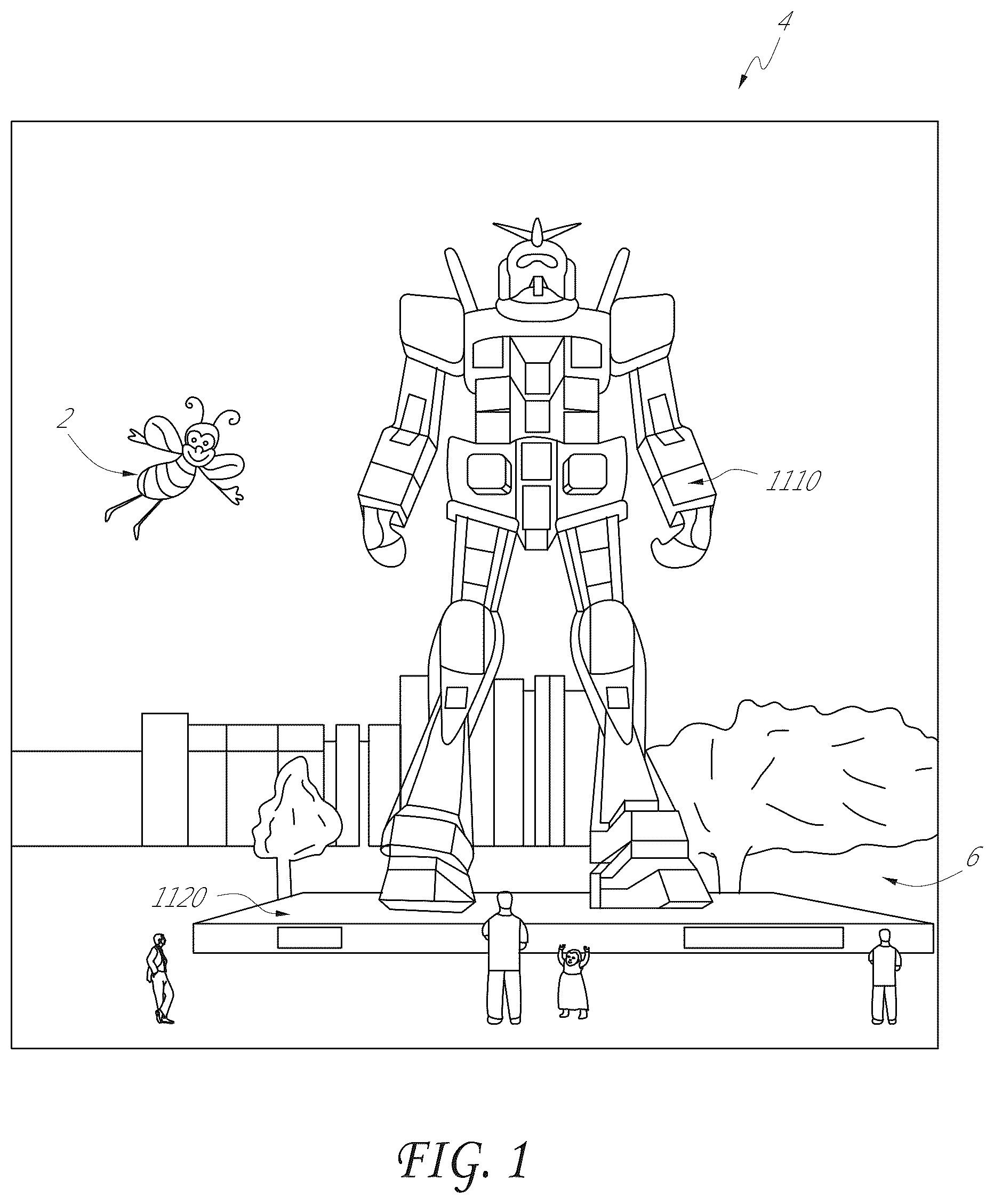 Patent US11836284 — Sensor fusion for electromagnetic tracking — Figure 1