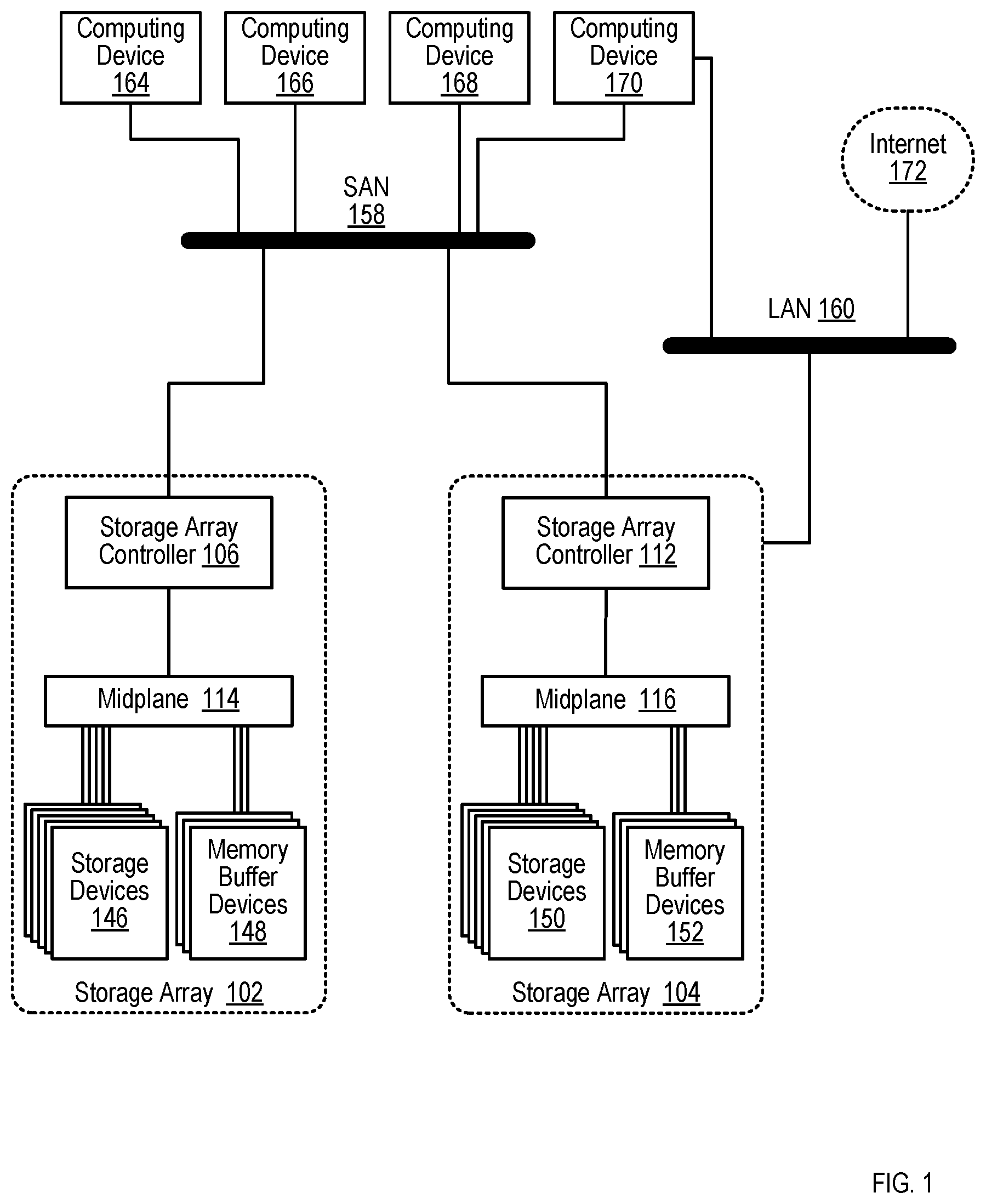 Patent US11836357 — Memory aligned copy operation execution — Figure 1