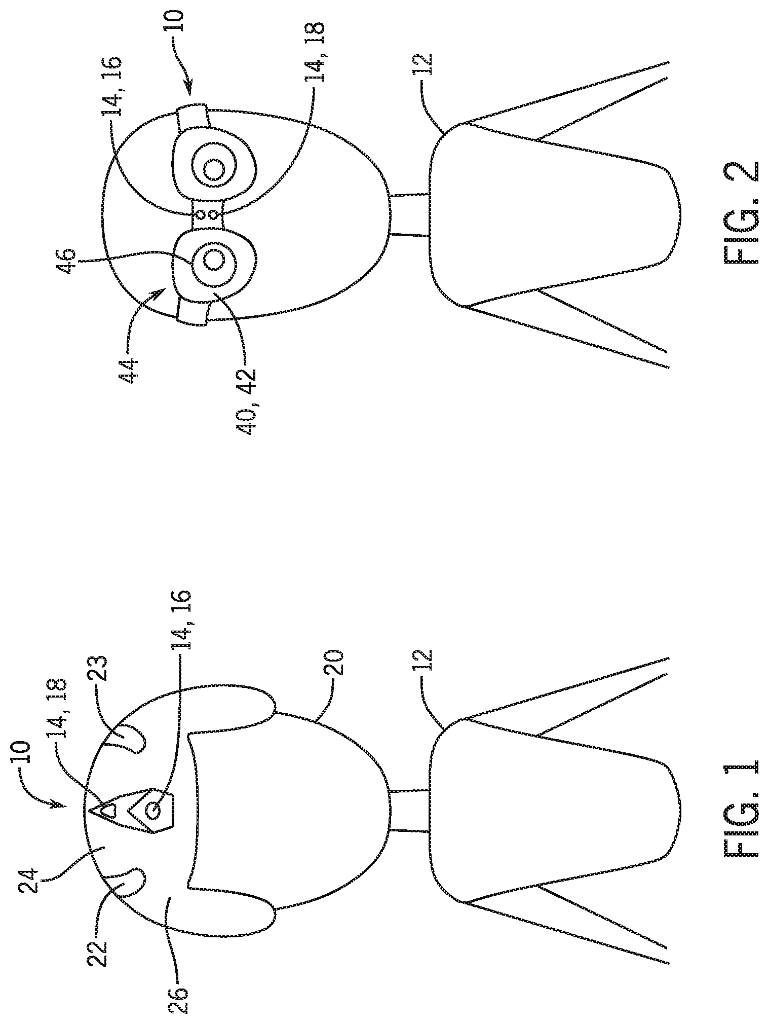Patent US11836410 — Interactive headgear — Figure 1
