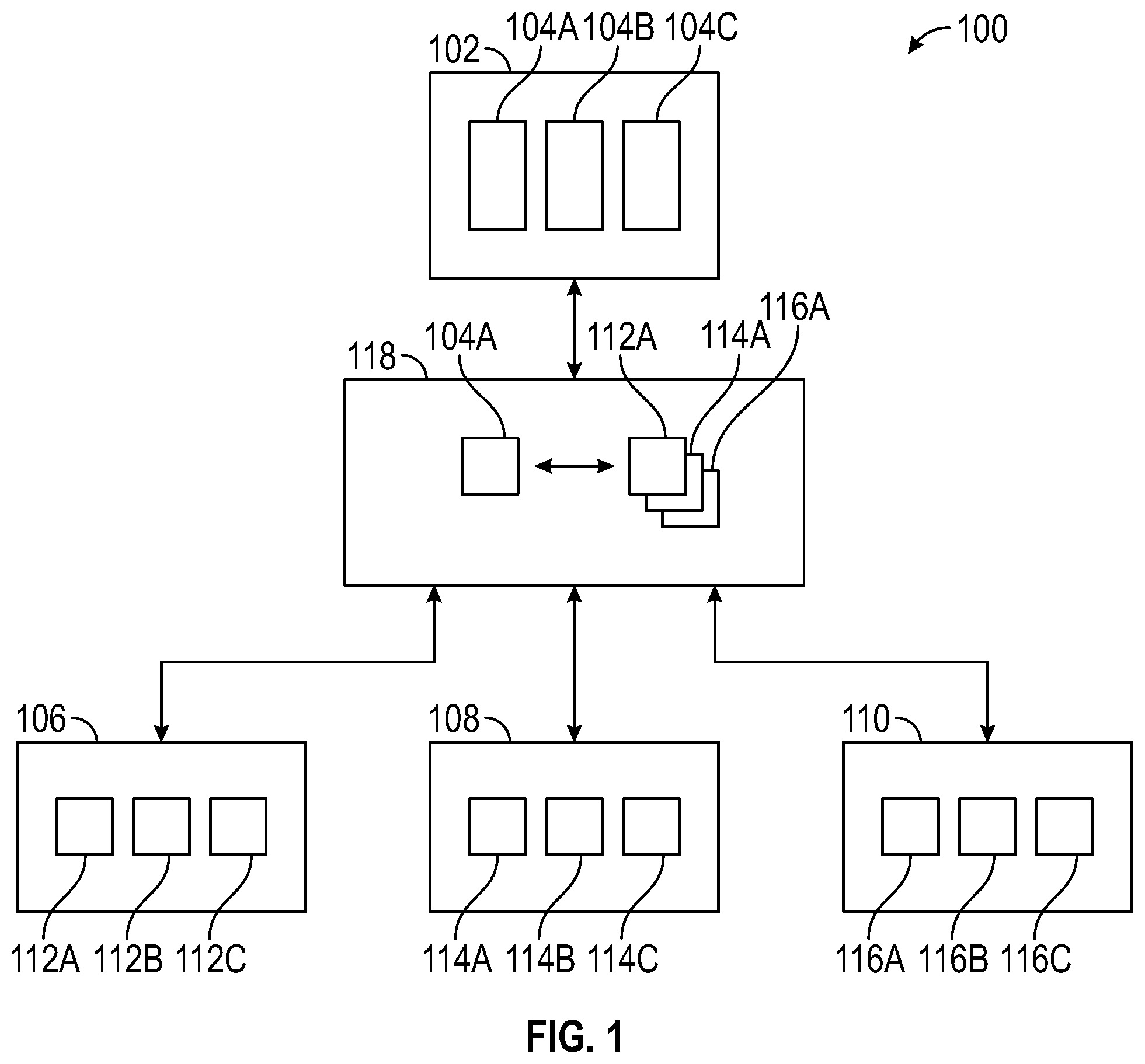 Patent US11836484 — Docker image registry synchronization service — Figure 1