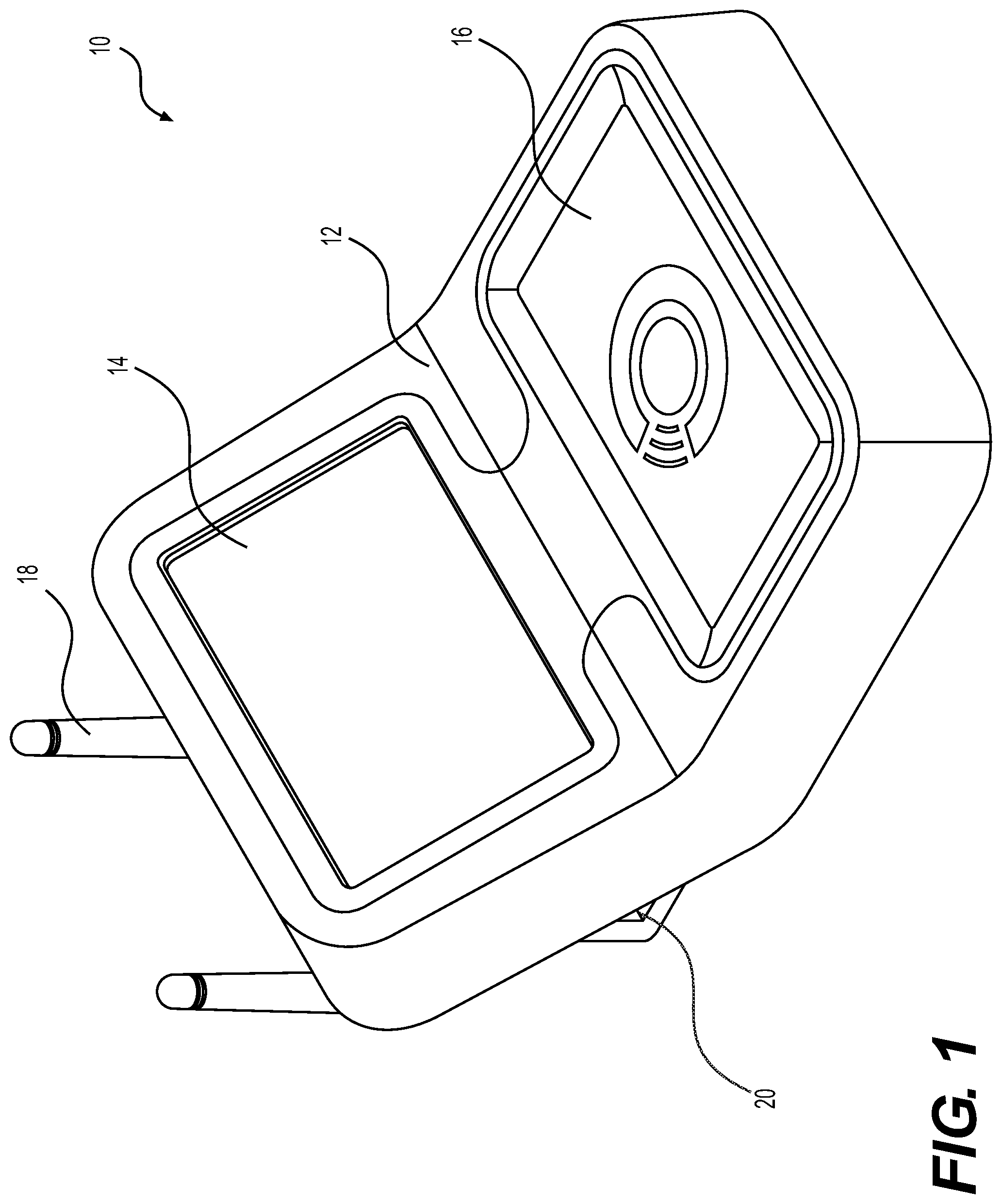 Patent US11836561 — Key fob duplication device — Figure 1