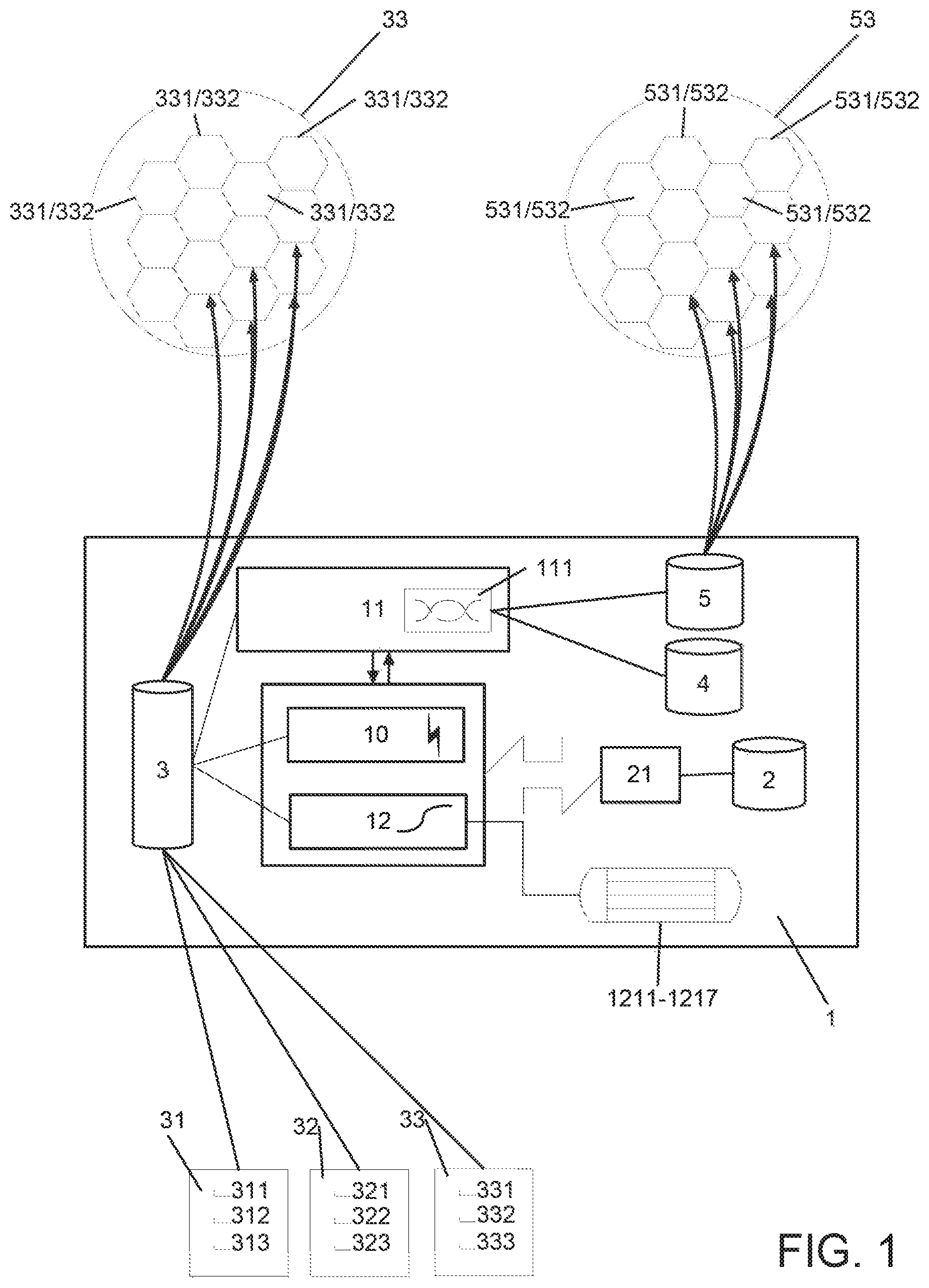 Patent US11836584 — Data extraction engine for structured, semi-structured and unstructured data with automated labeling and classification of data patterns or data elements therein, and corresponding method thereof — Figure 1