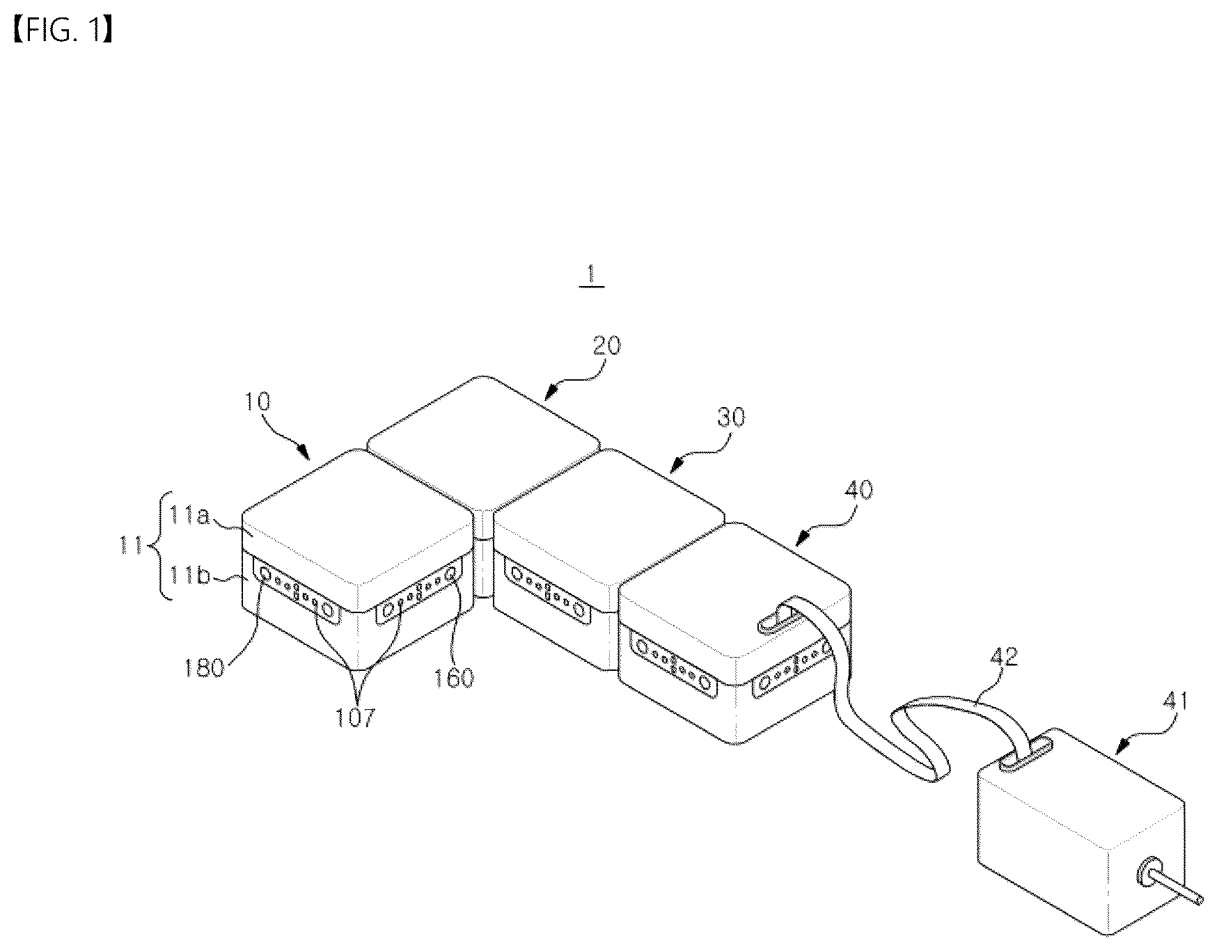 Patent US11836639 — Source code and module recommendation system, and module assembly — Figure 1