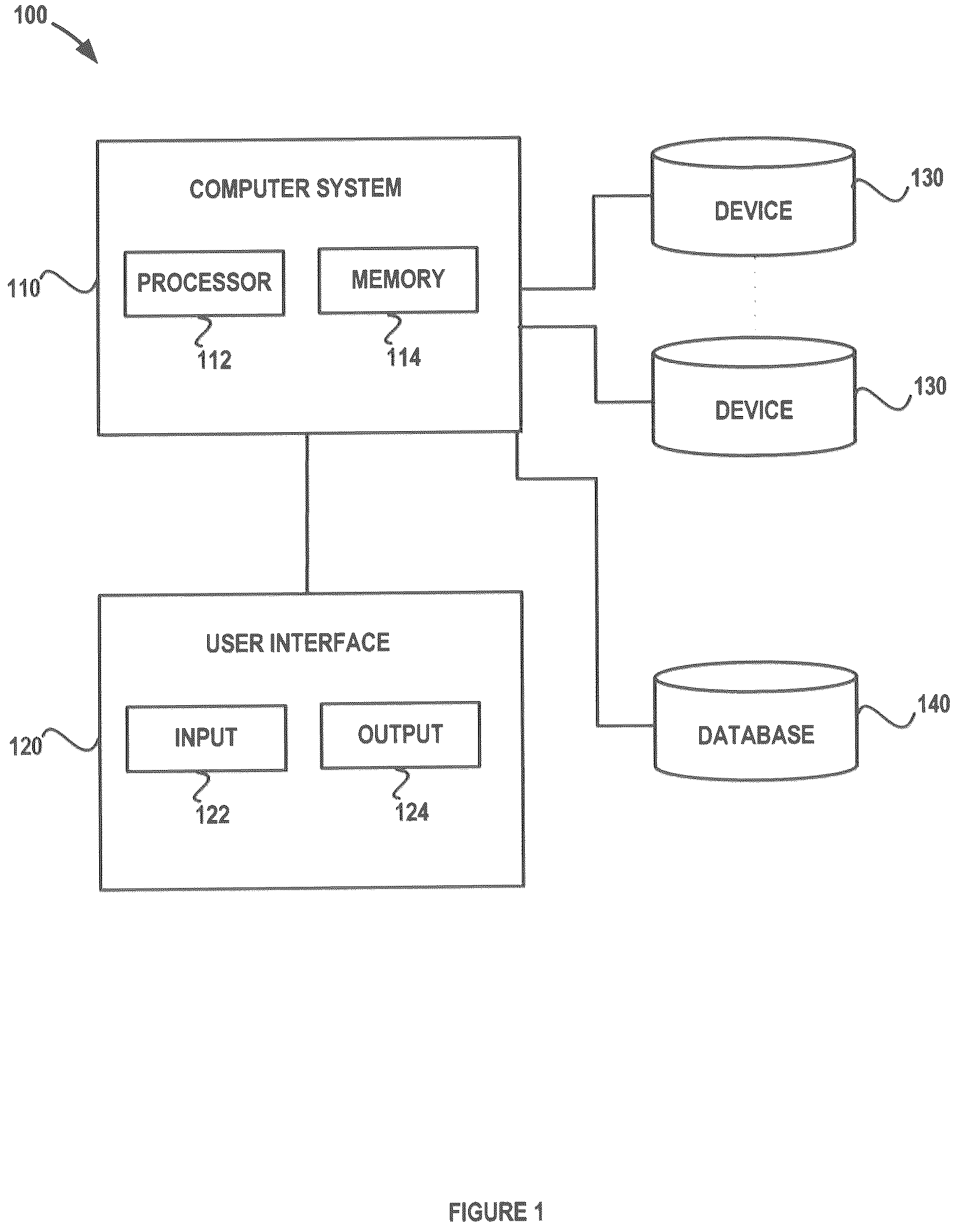 Patent US11836670 — Shipping events and receiving events — Figure 1