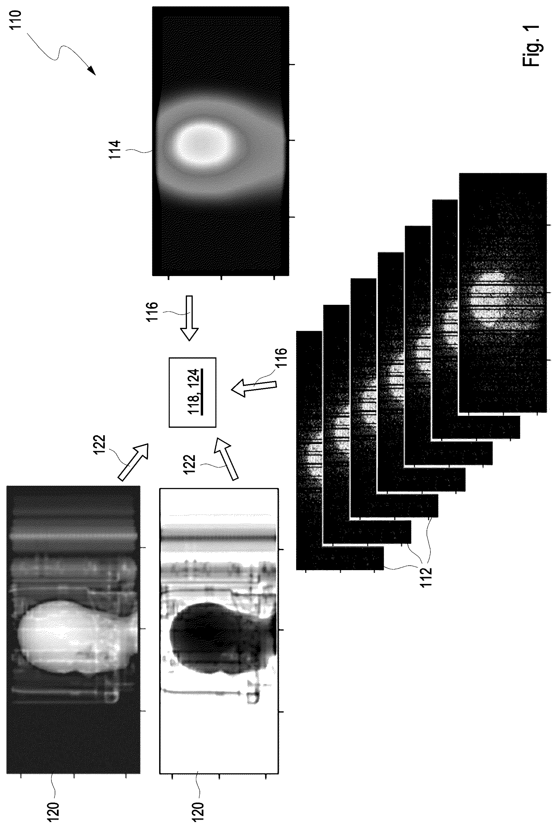 Patent US11836831 Figure 1 – Method for generating an image of an object from measurement data