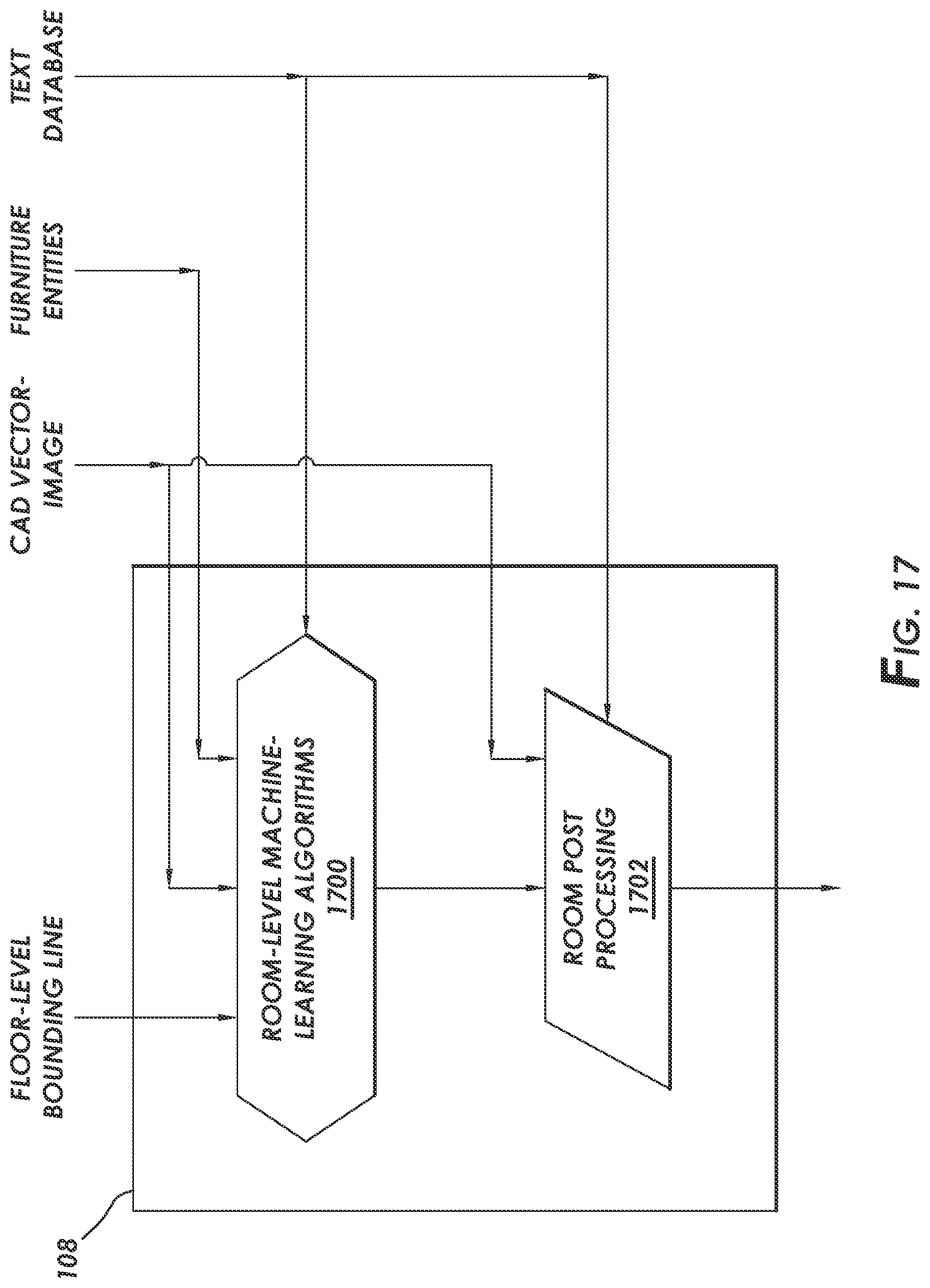 Patent US11836834 Figure 20 – Systems and methods for automating conversion of drawings to indoor maps and plans