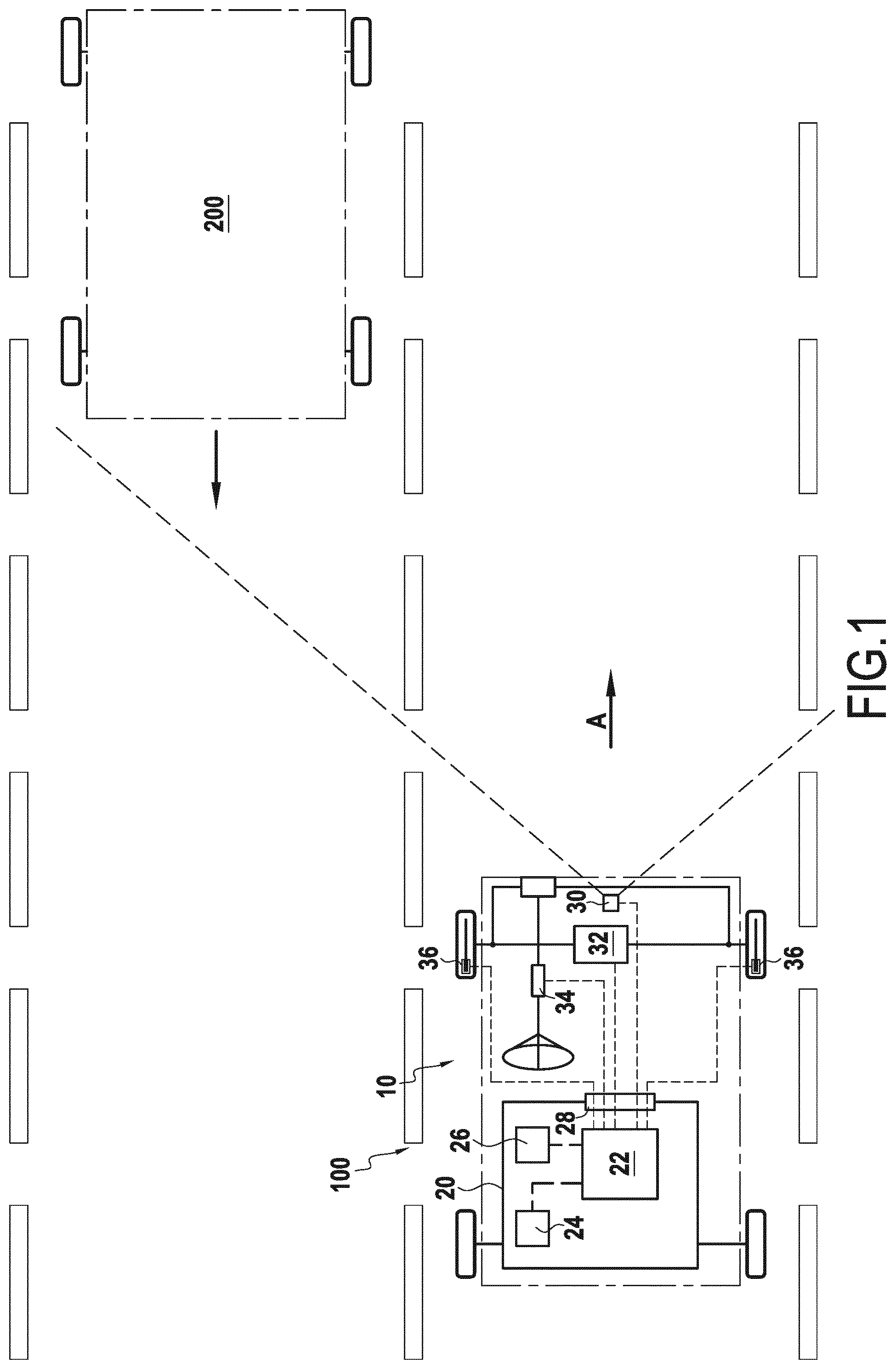 Patent US11836933 — Method for calculating information relative to a relative speed between an object and a camera — Figure 1