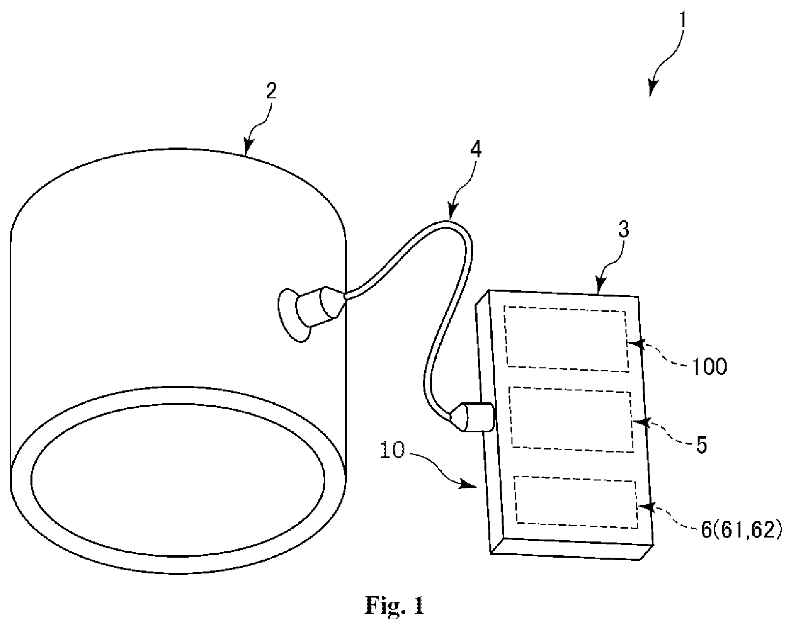 Patent US11841012 — Pump system, fluid supply device and method for controlling drive of pump system — Figure 1