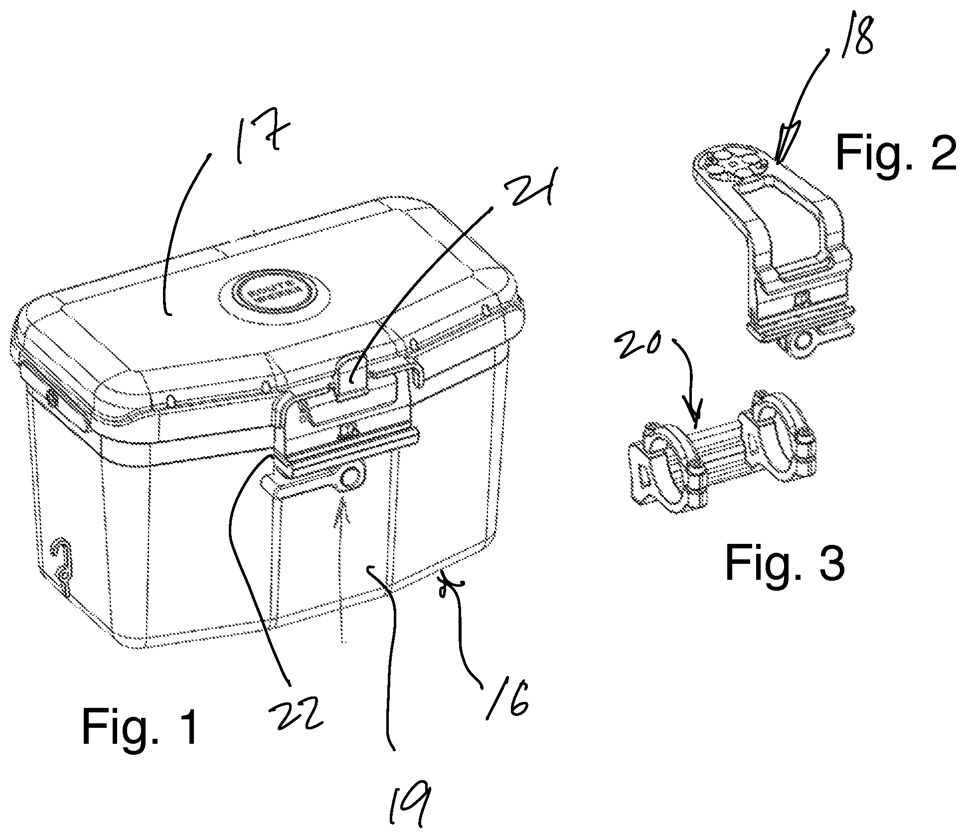 Patent US11841042 — Quick-release interconnect — Figure 1