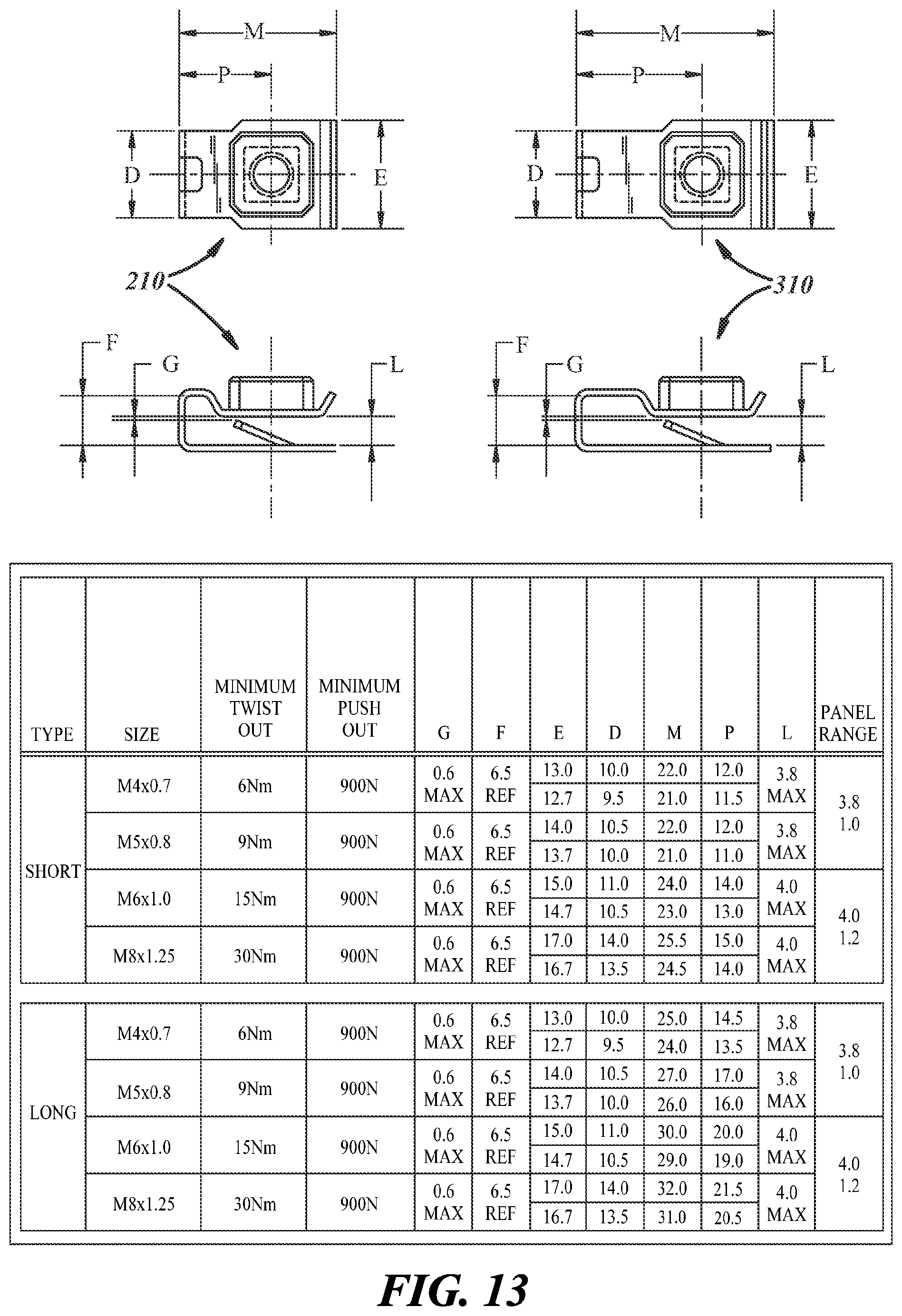 Patent US11841044 Figure 6 – Retainer and a retainer and nut assembly