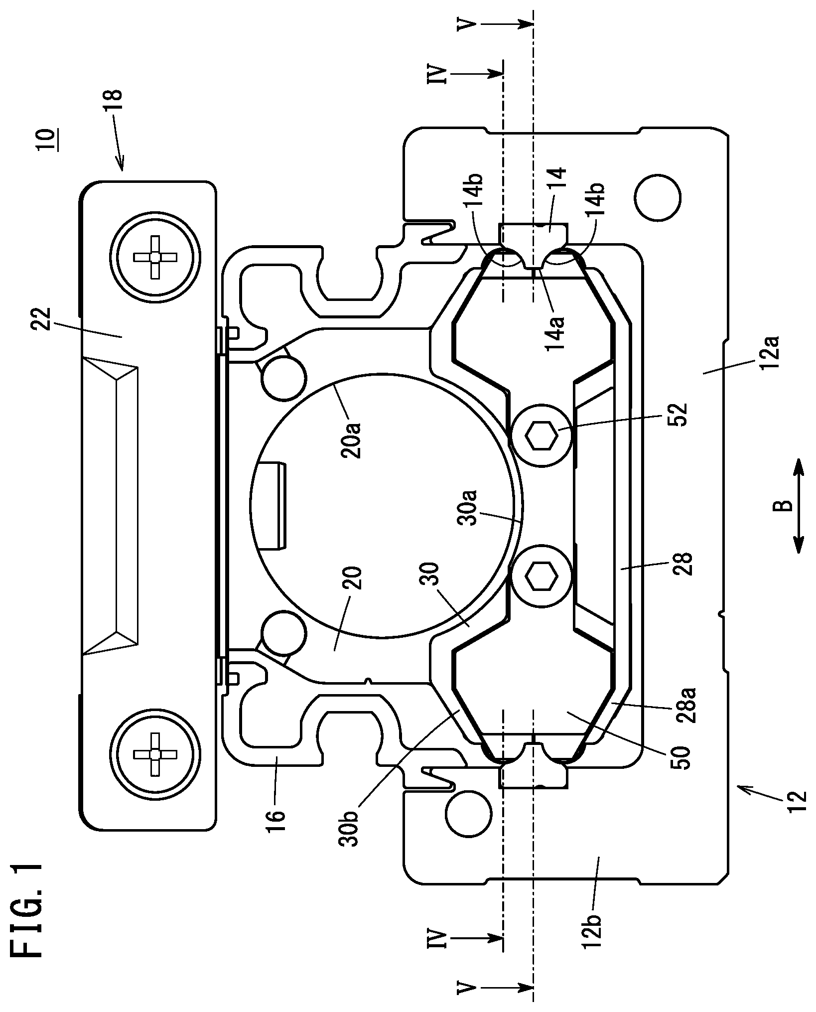 Patent US11841050 — Linear guide — Figure 1