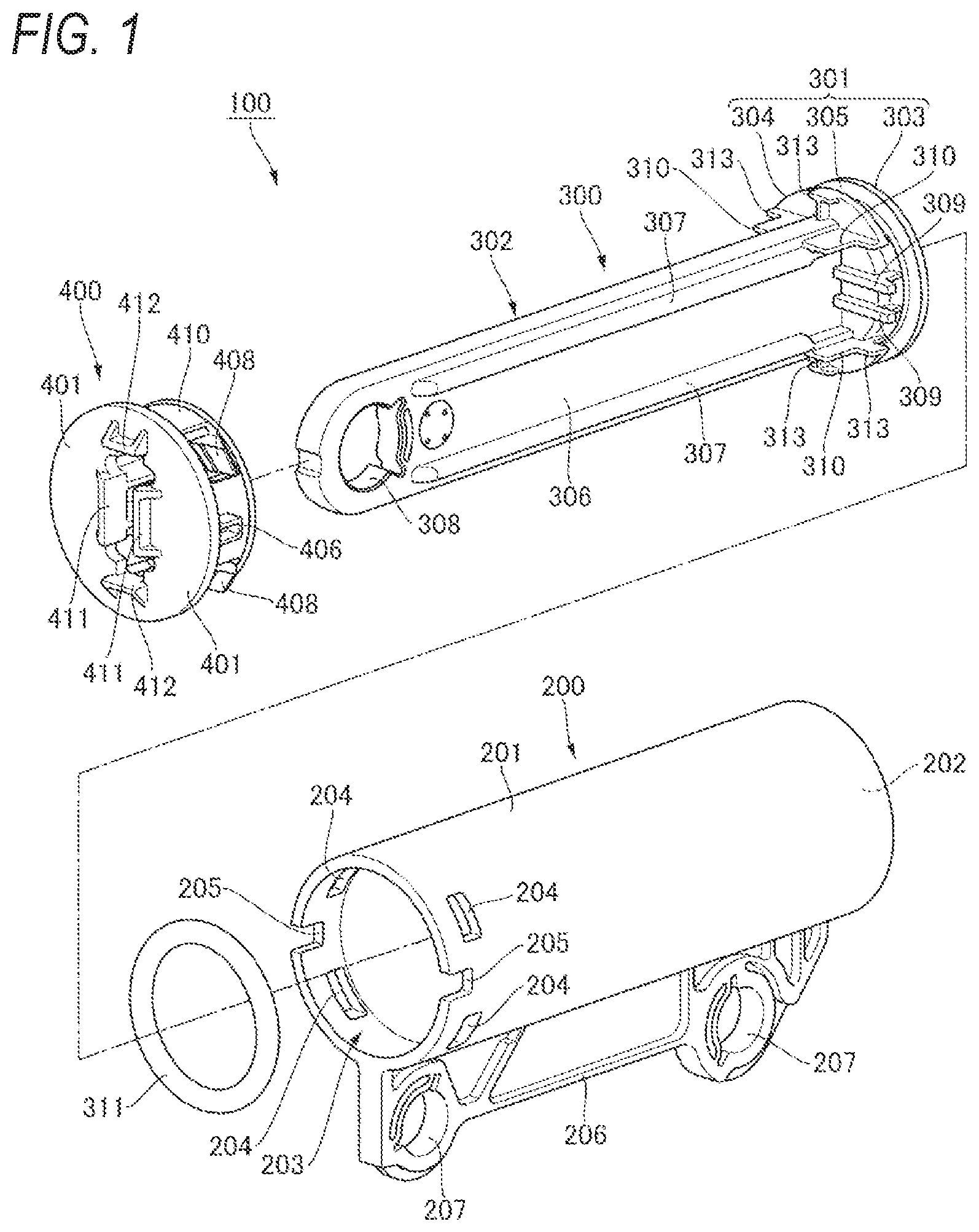 Patent US11841064 — Air damper — Figure 1