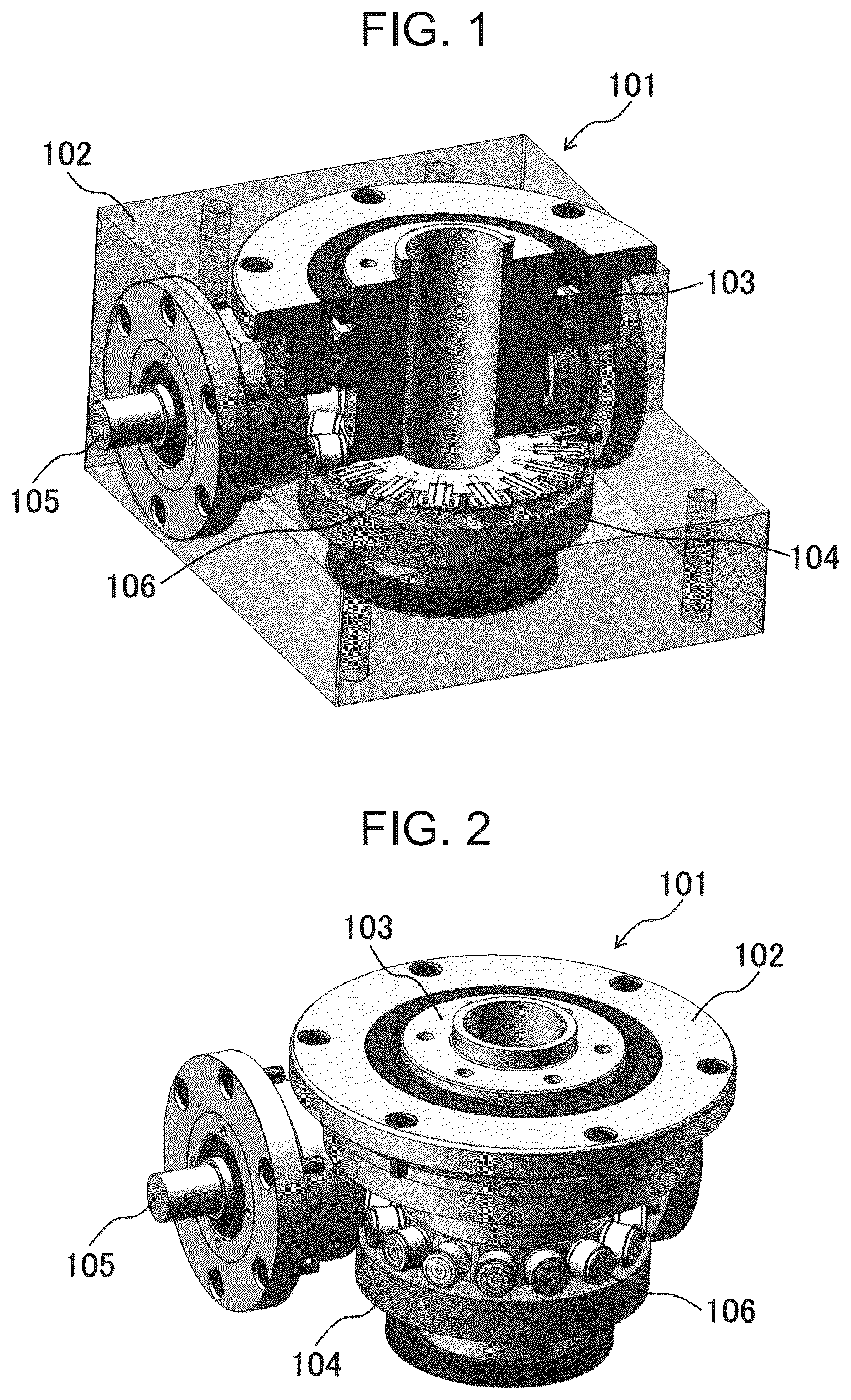Patent US11841074 — Transmission mechanism — Figure 1