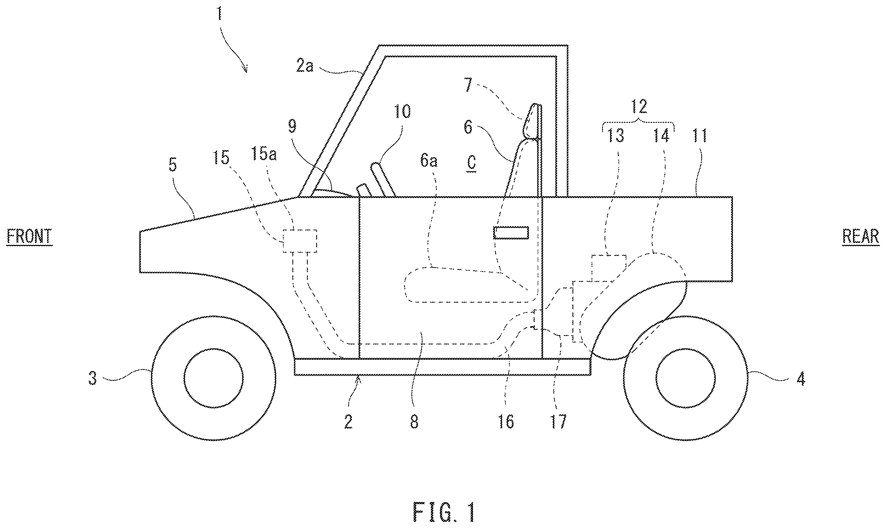 Patent US11841076 — Continuously variable transmission — Figure 1